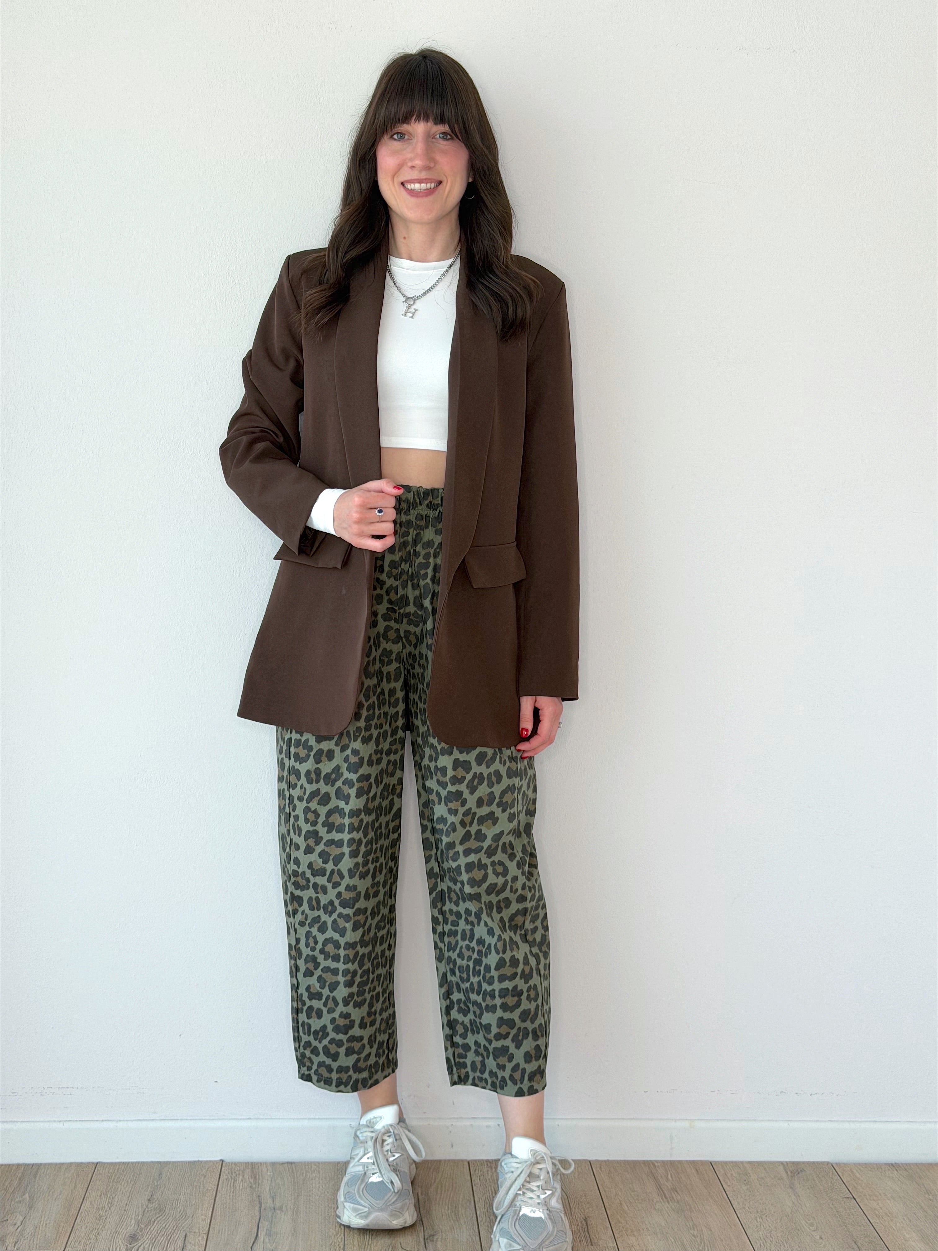 GIACCA CLAUDIA COLOR CIOCCOLATO