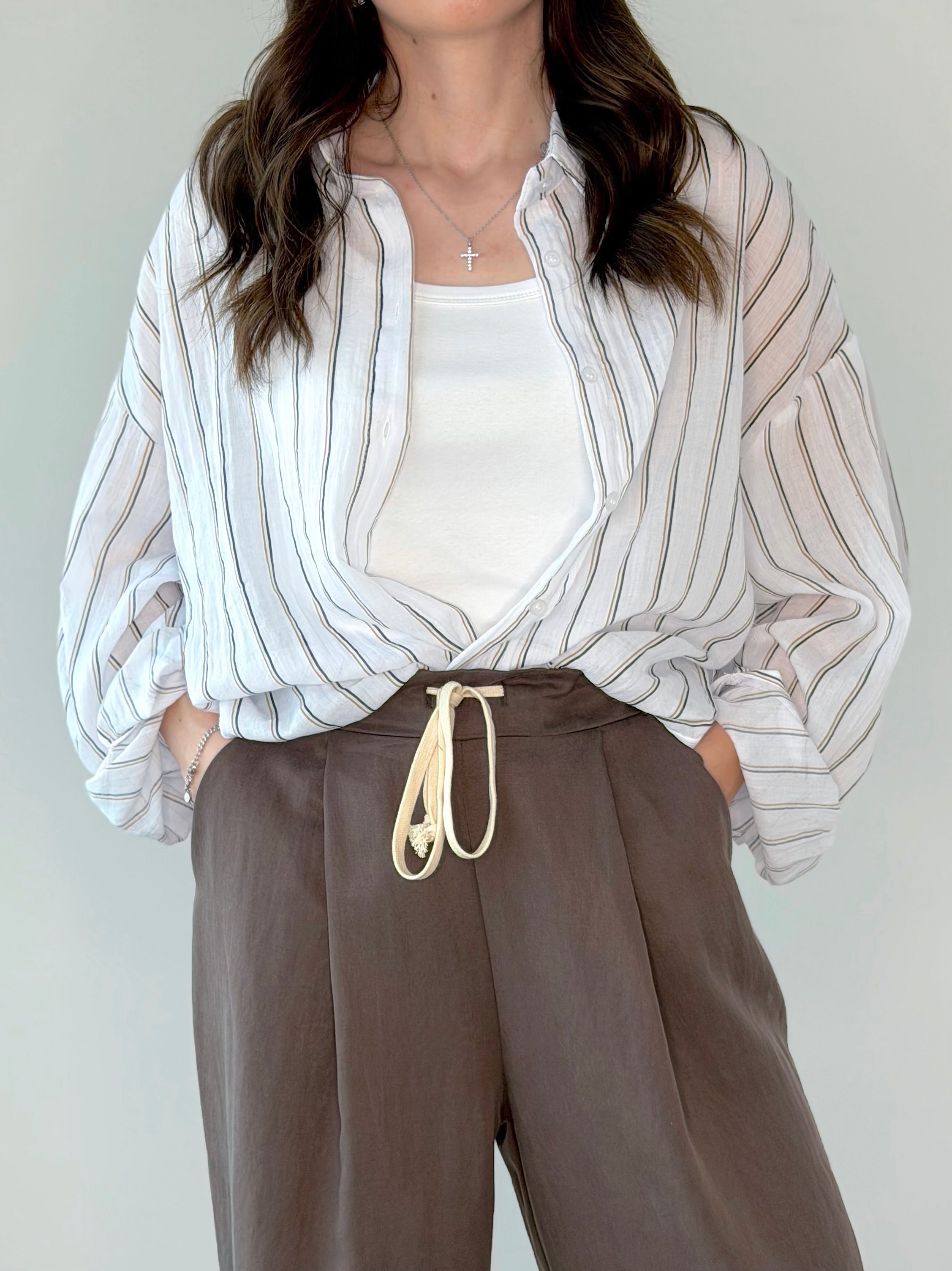 CAMICIA A RIGHE