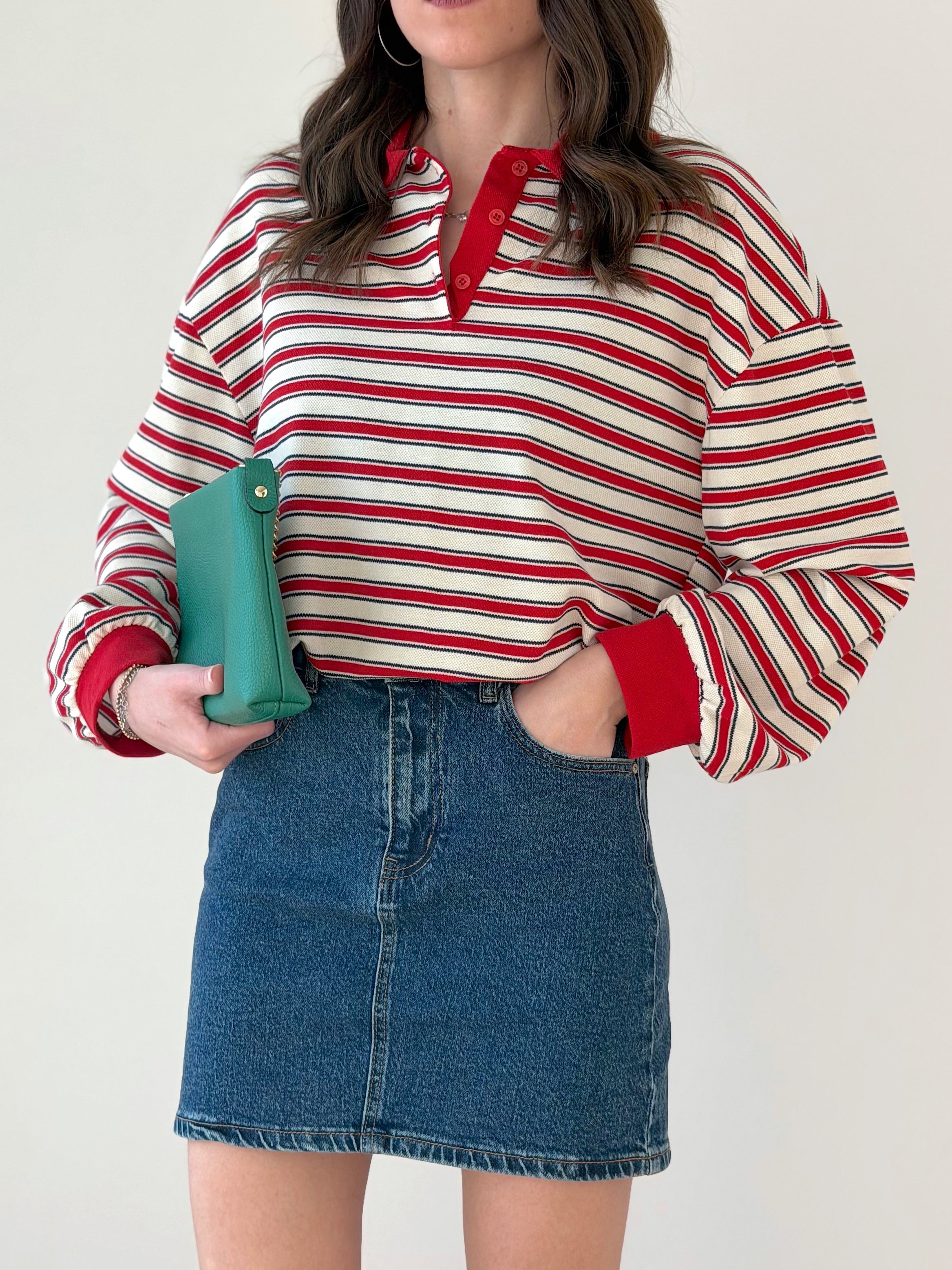 GONNA DENIM BLU