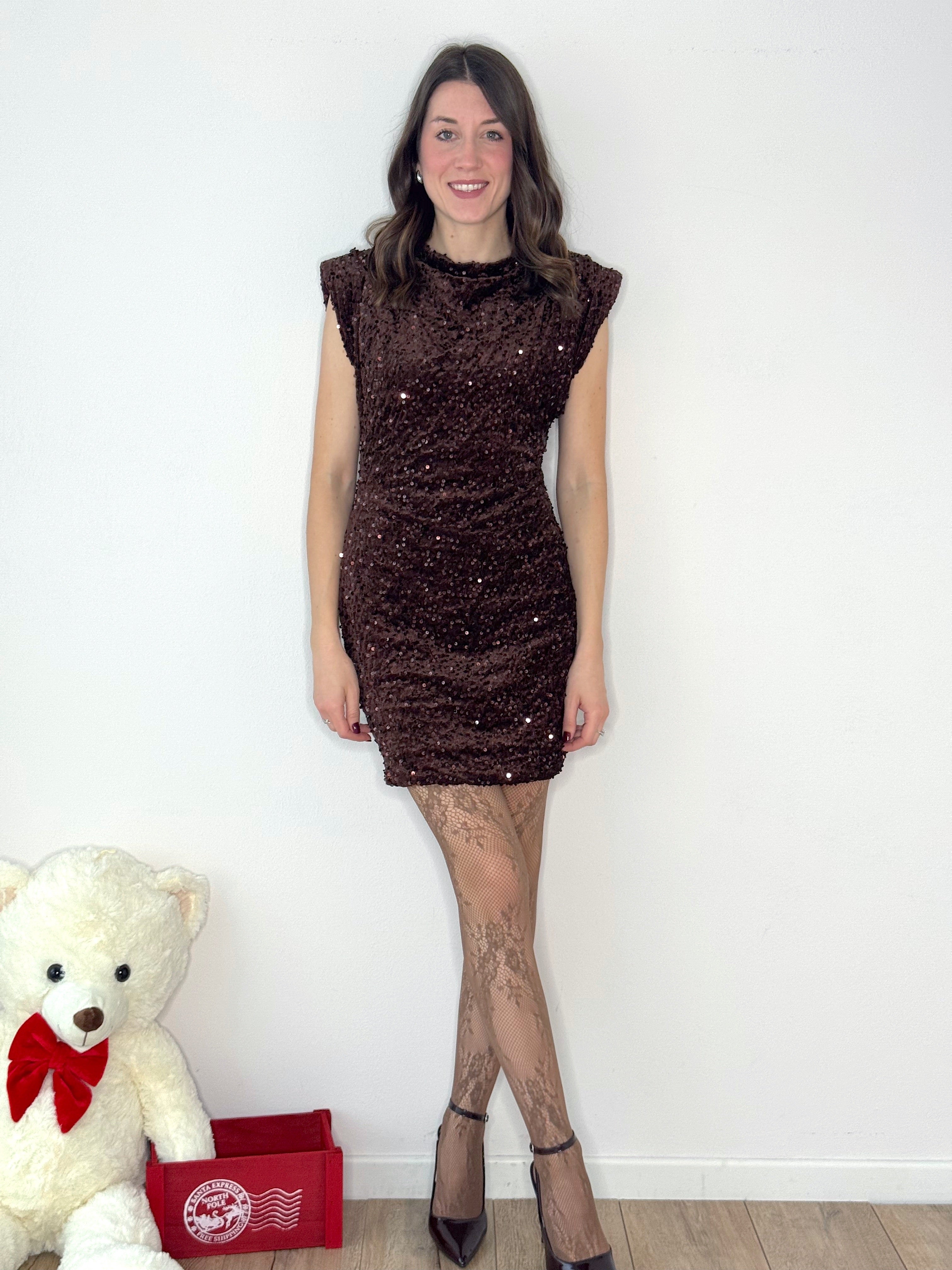 VESTITINO ANITA IN CINIGLIA & PAILETTES