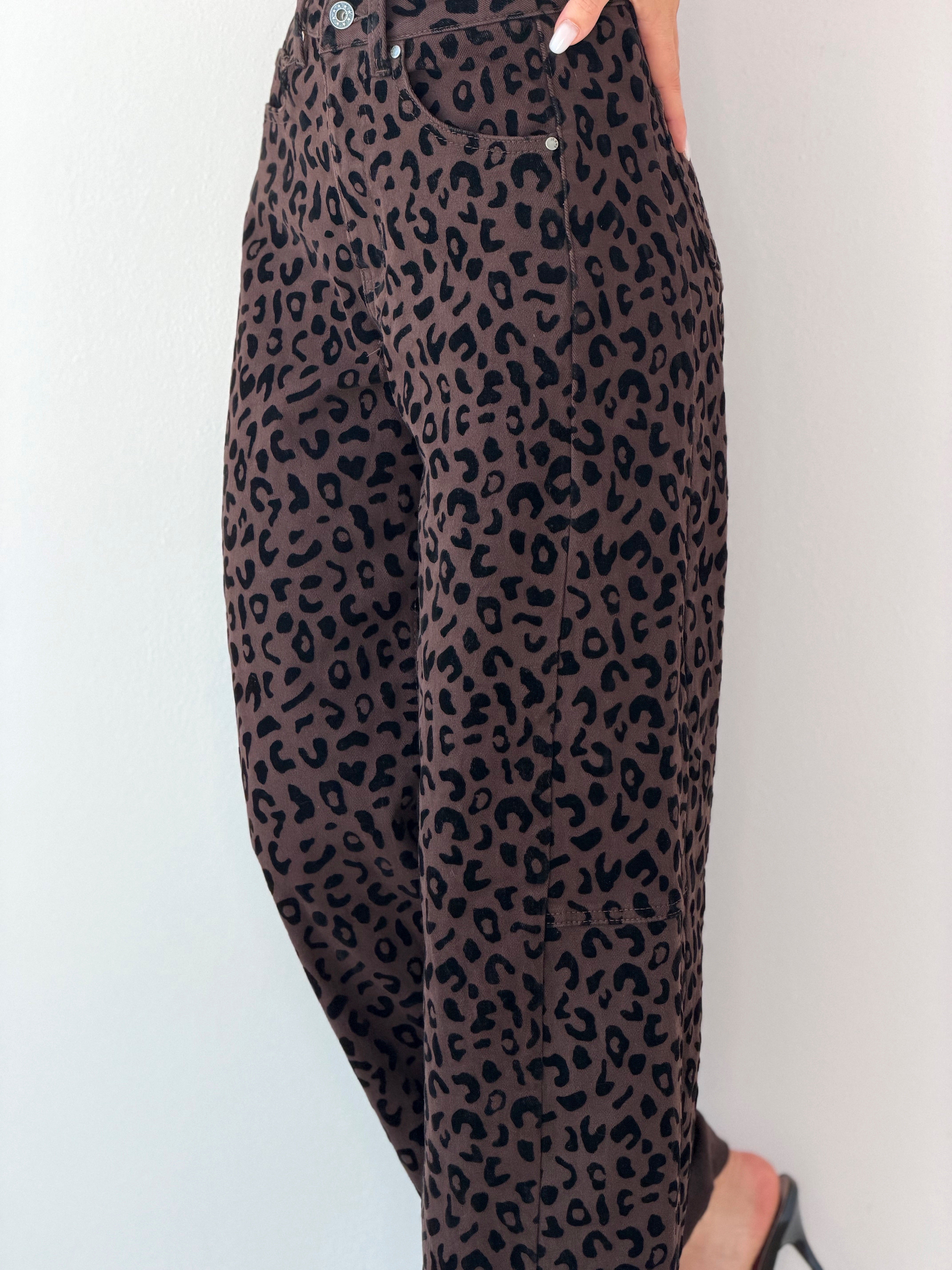 DENIM BALLOON ANIMALIER