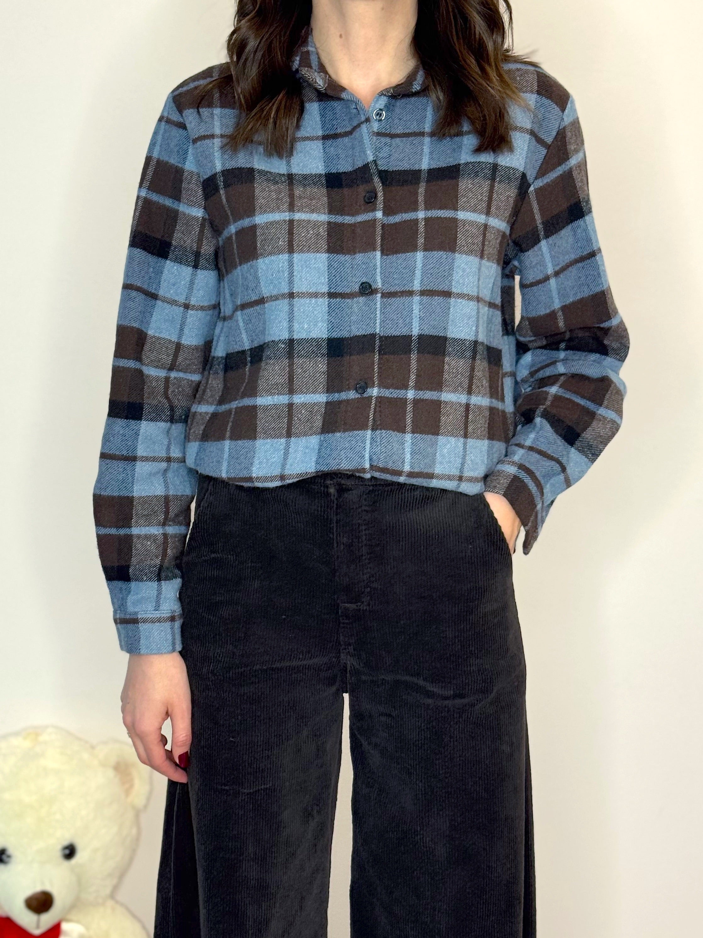 CAMICIONA WOOD FLANELLA