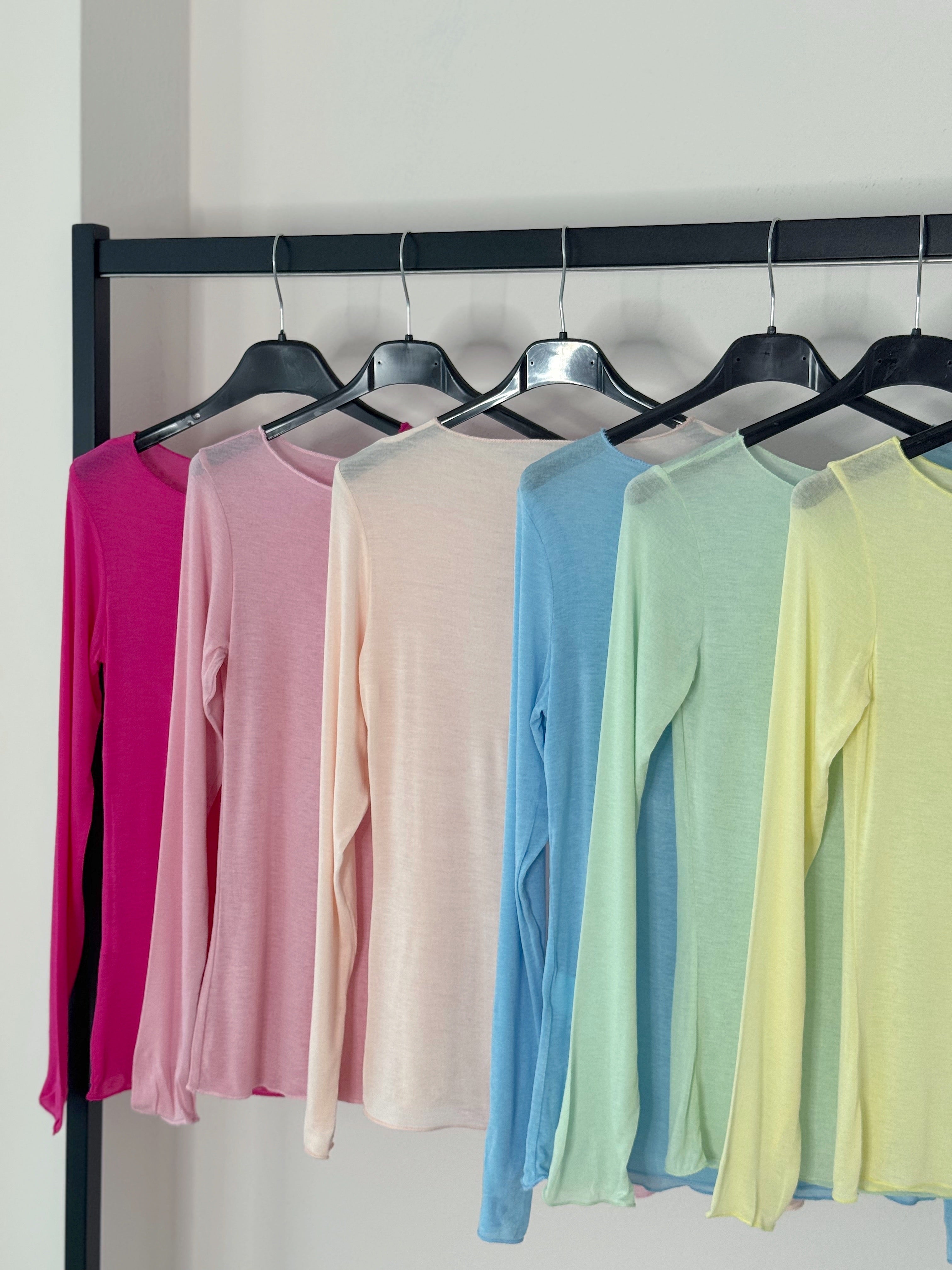 MAGLIONCINO ULTRALIGHT MISTO CASHMERE