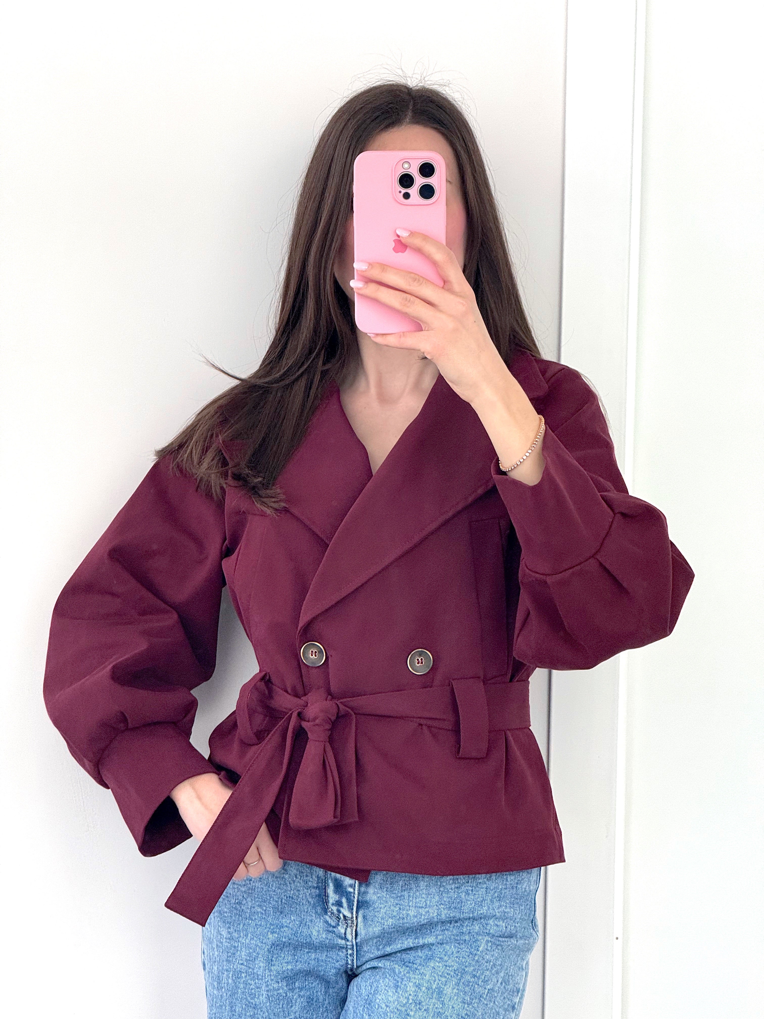 Trench Denim Iconic Vinaccia