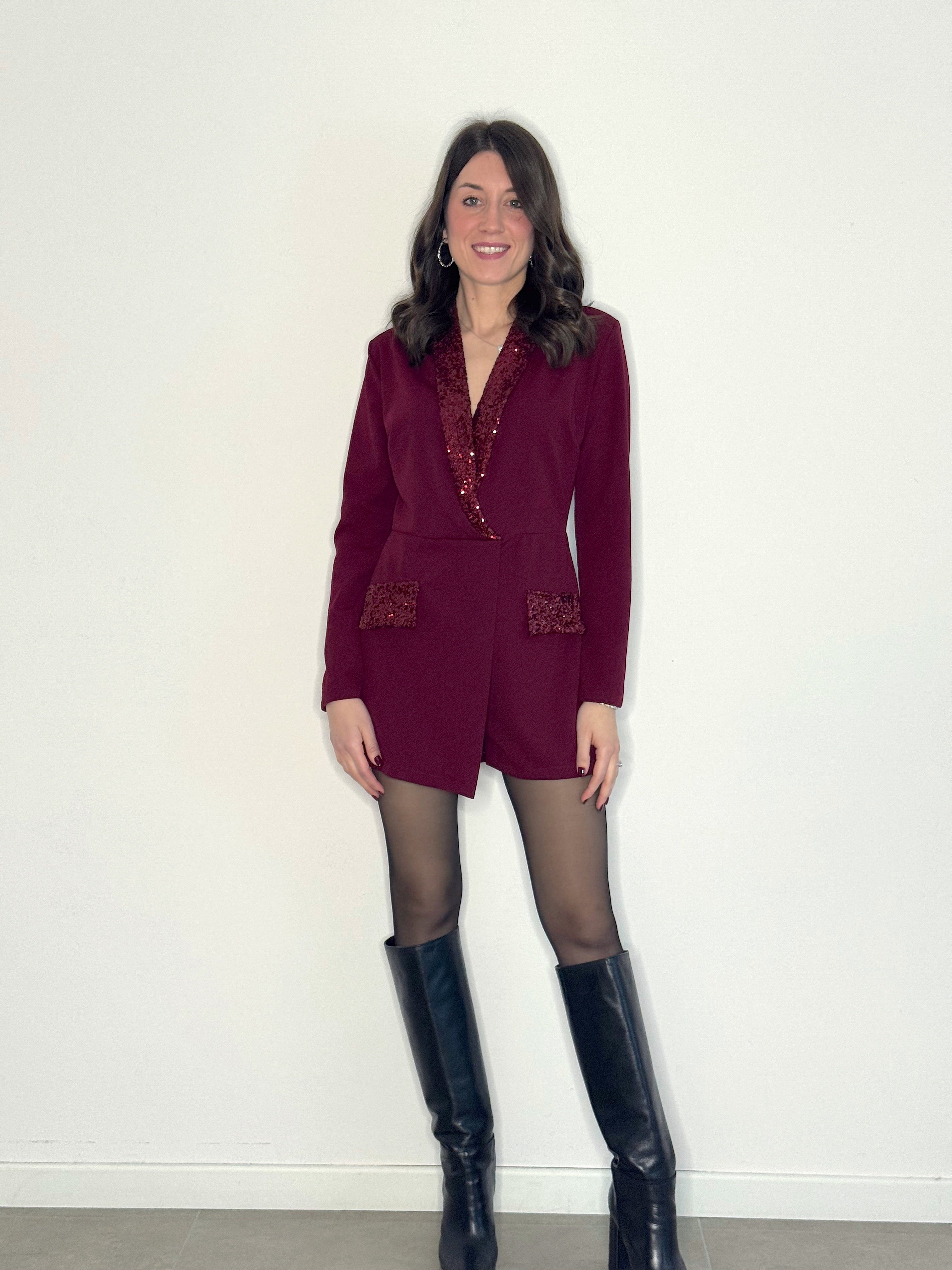 TUTINA BLAZER CON PAILETTES
