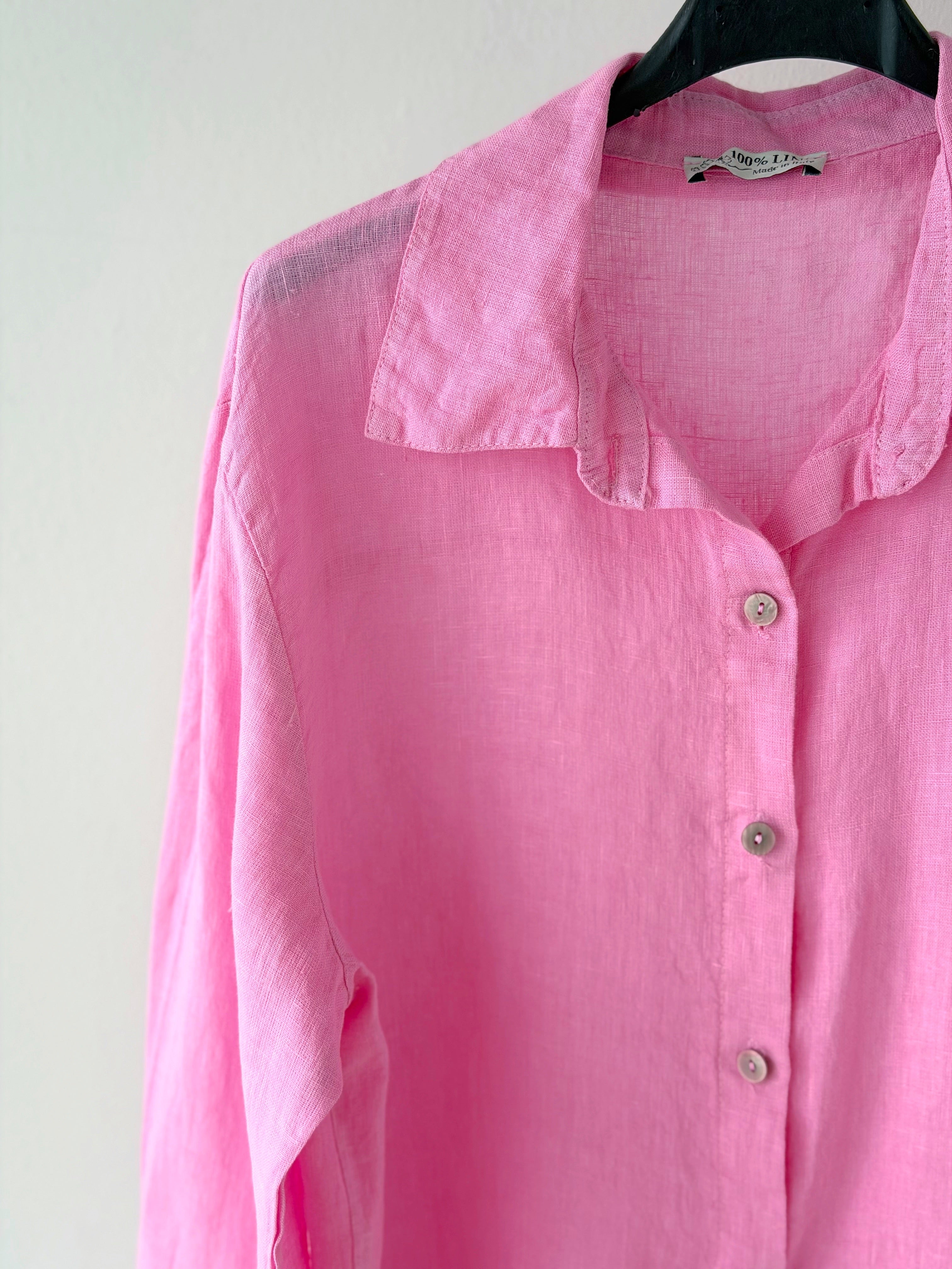 CAMICIA 100% LINO