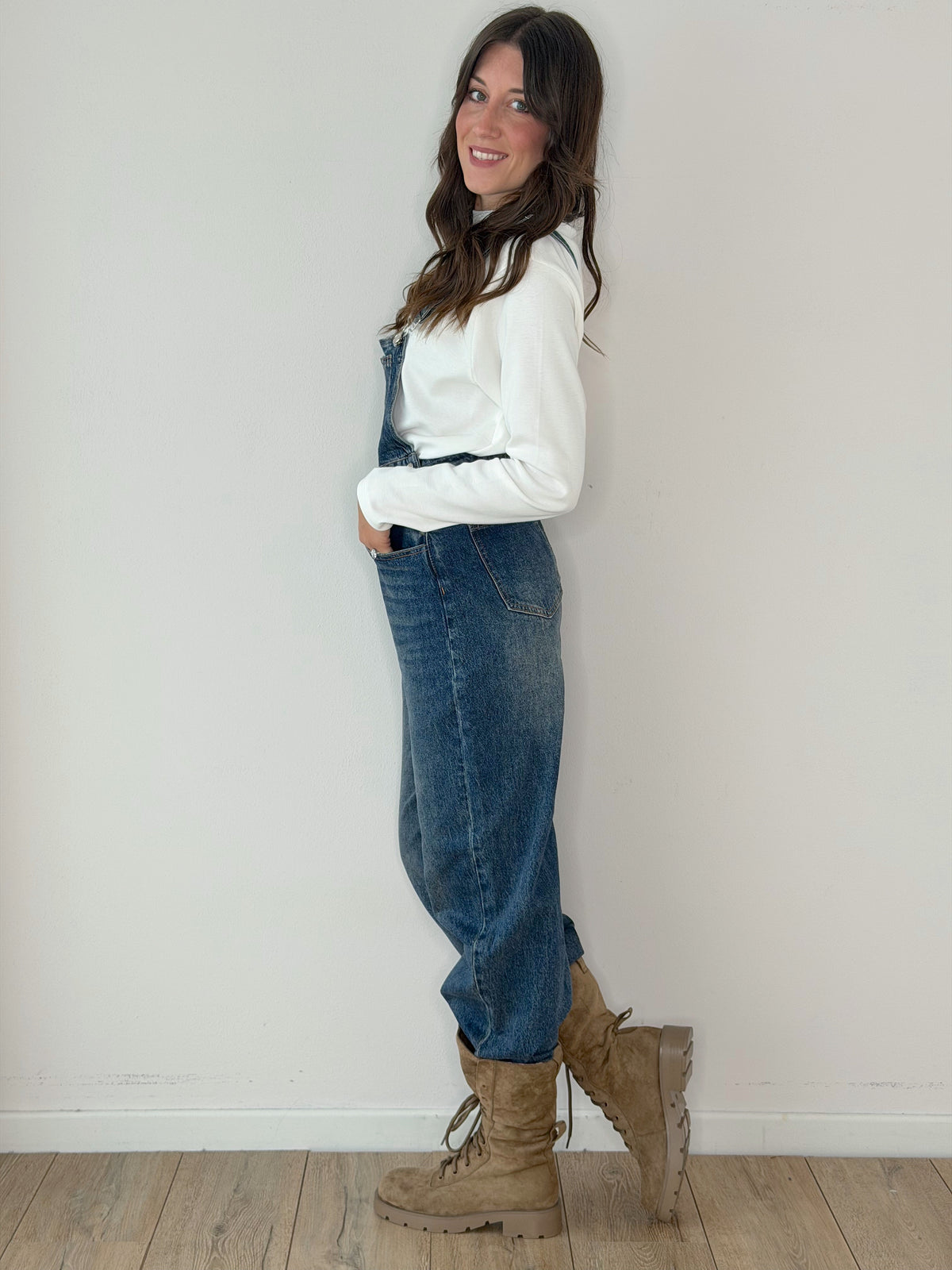SALOPETTE BALLOON IN DENIM