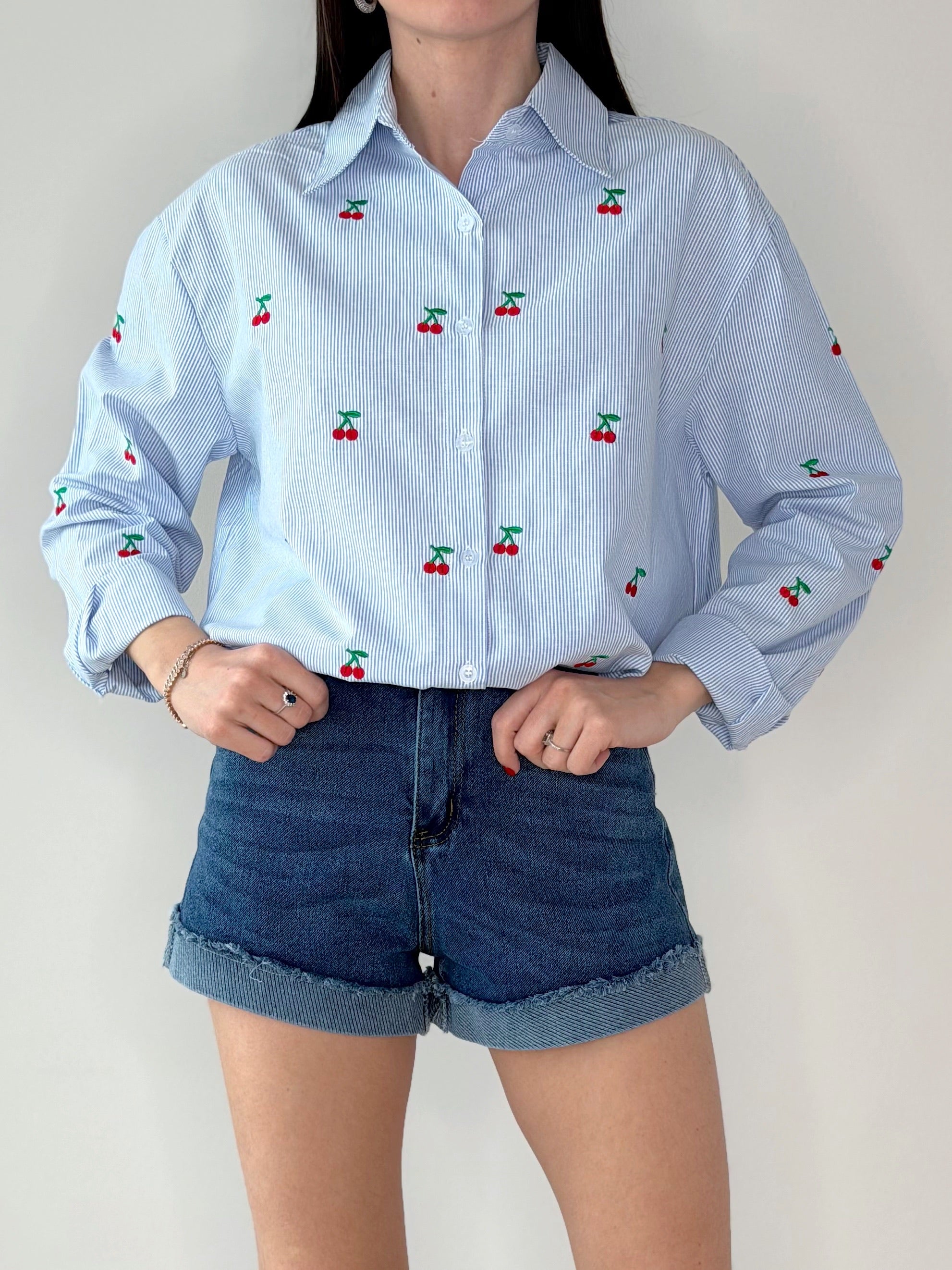 CAMICIA GESSATA CHERRY