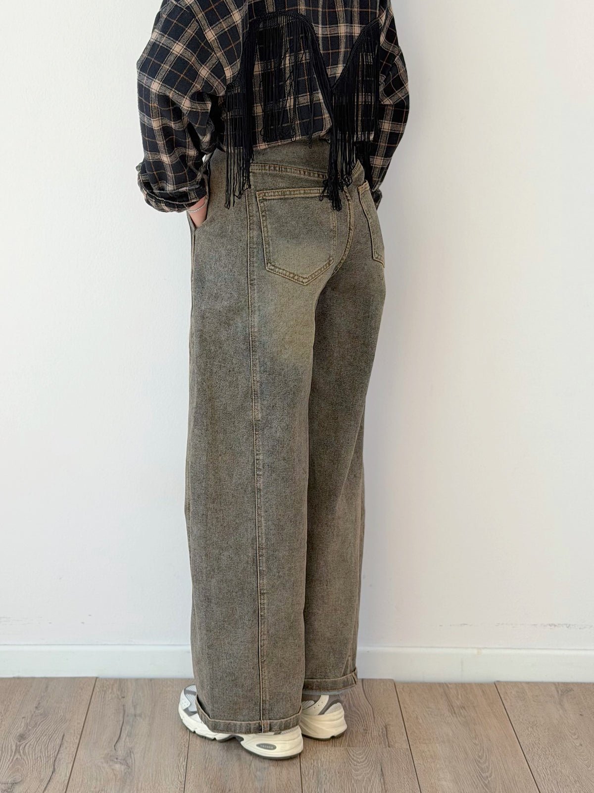 DENIM BALLOON SABBIATO VINTAGE