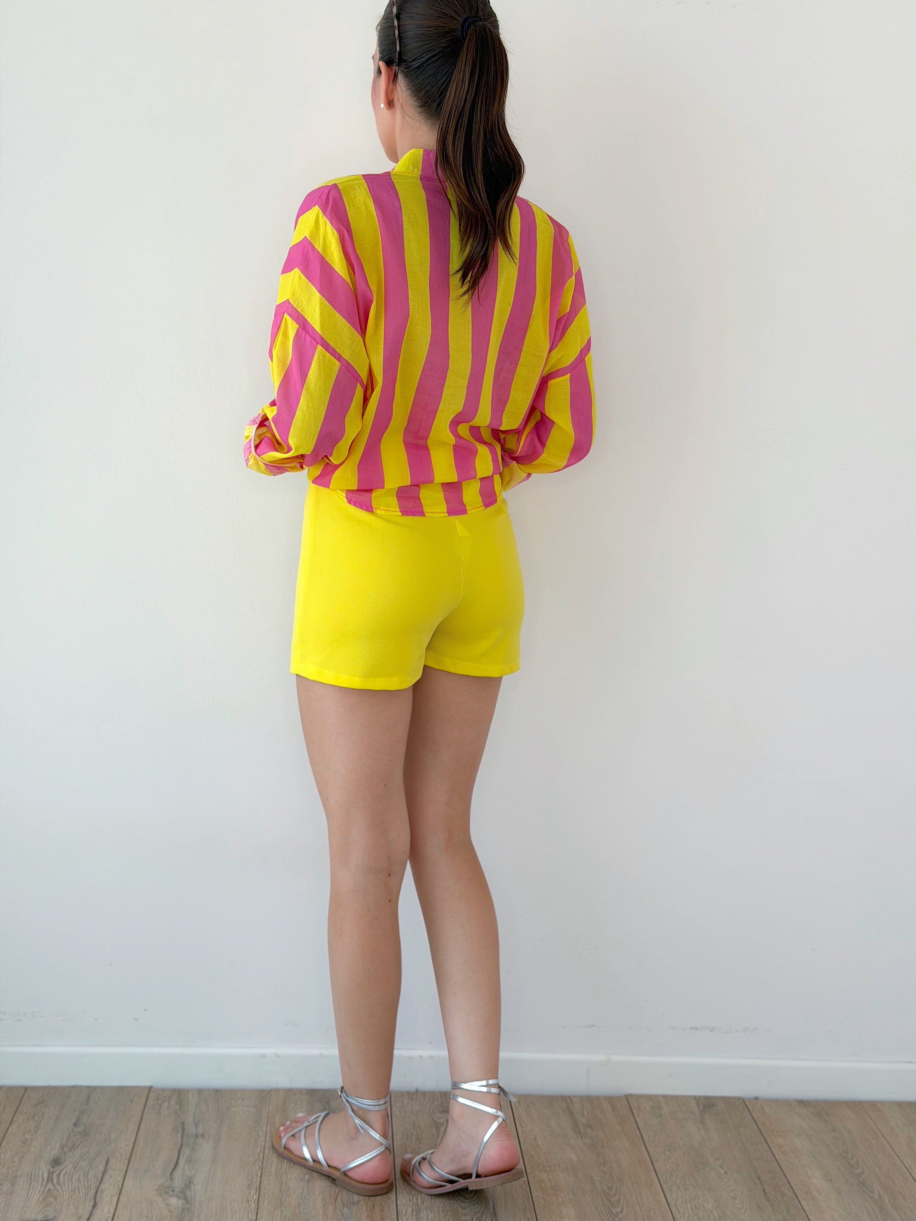 GONNA PANTALONCINO CON CINTURA