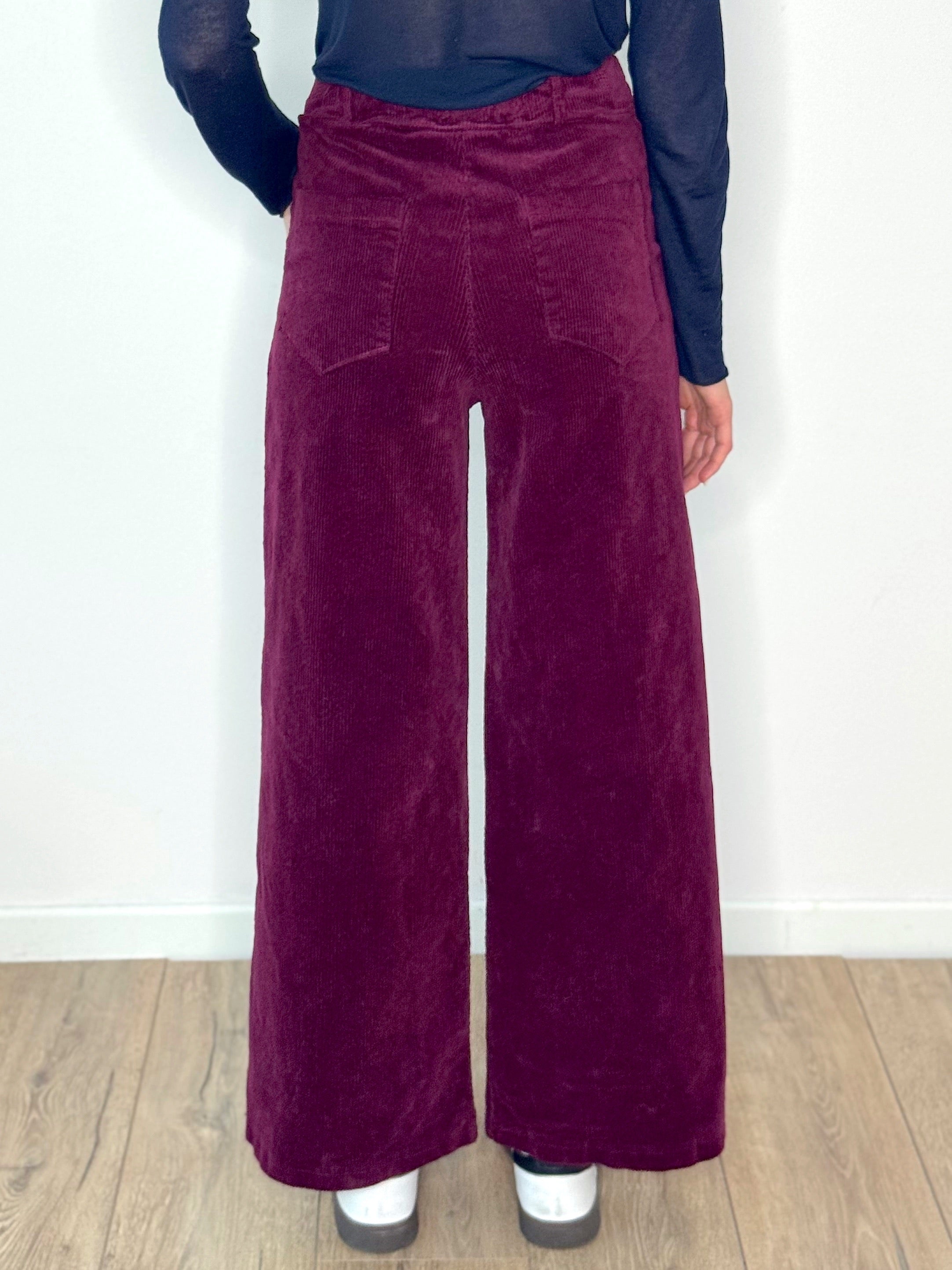 PANTALONE VELLUTO VINACCIA