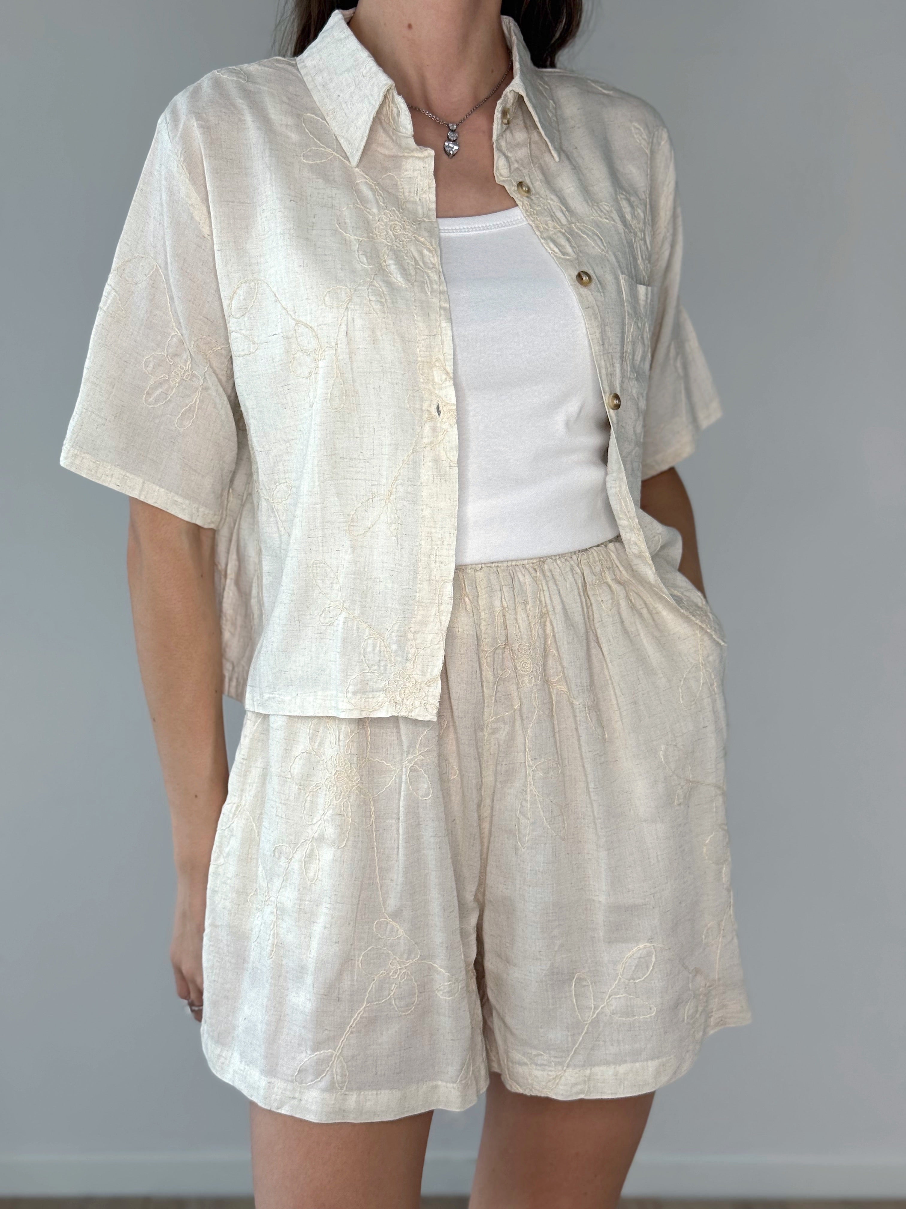 COORDINATO RICAMATO SARA
