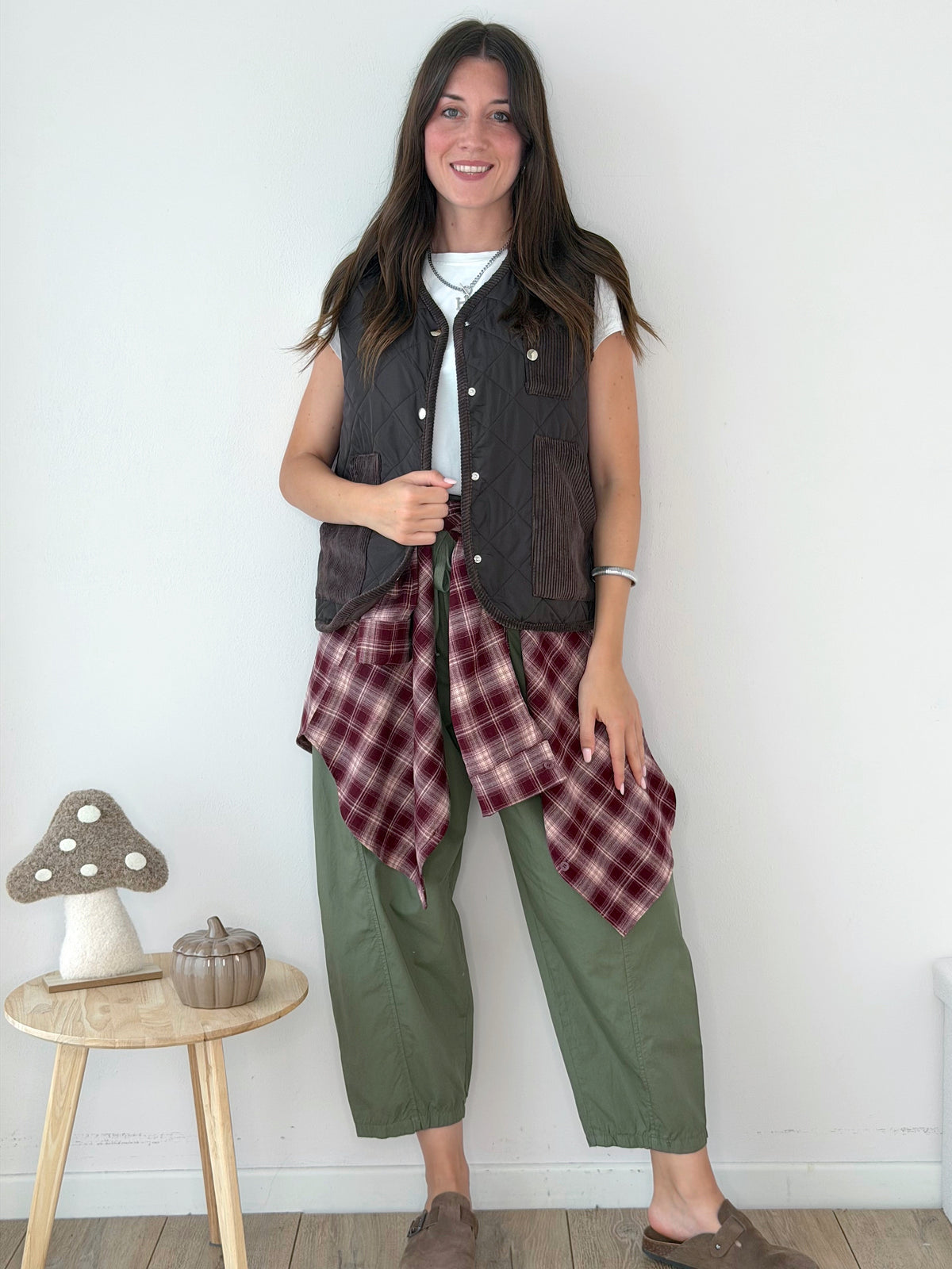 PANTALONE BALLOON VERDE MILITARE