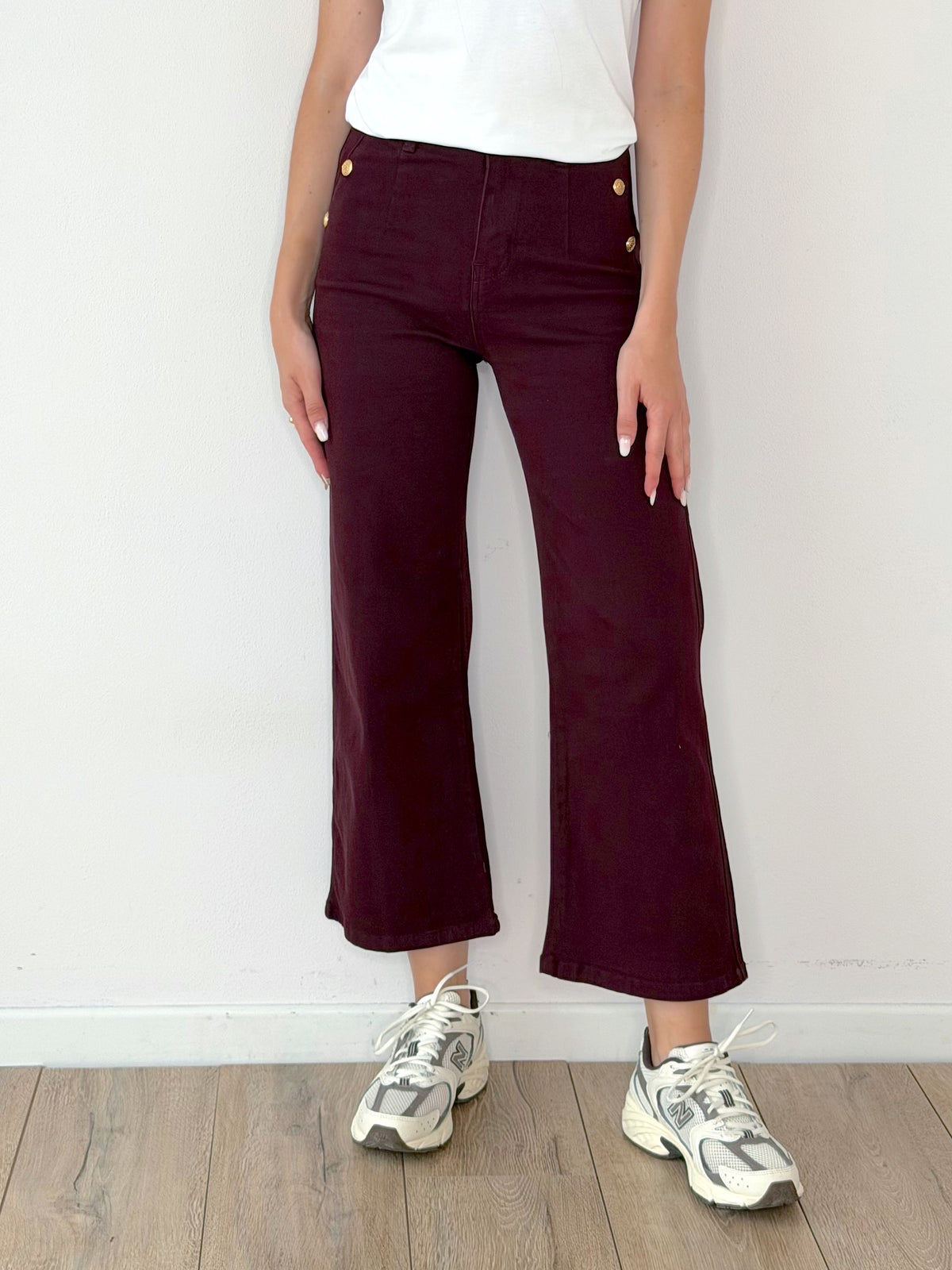 DENIM CON BOTTONI