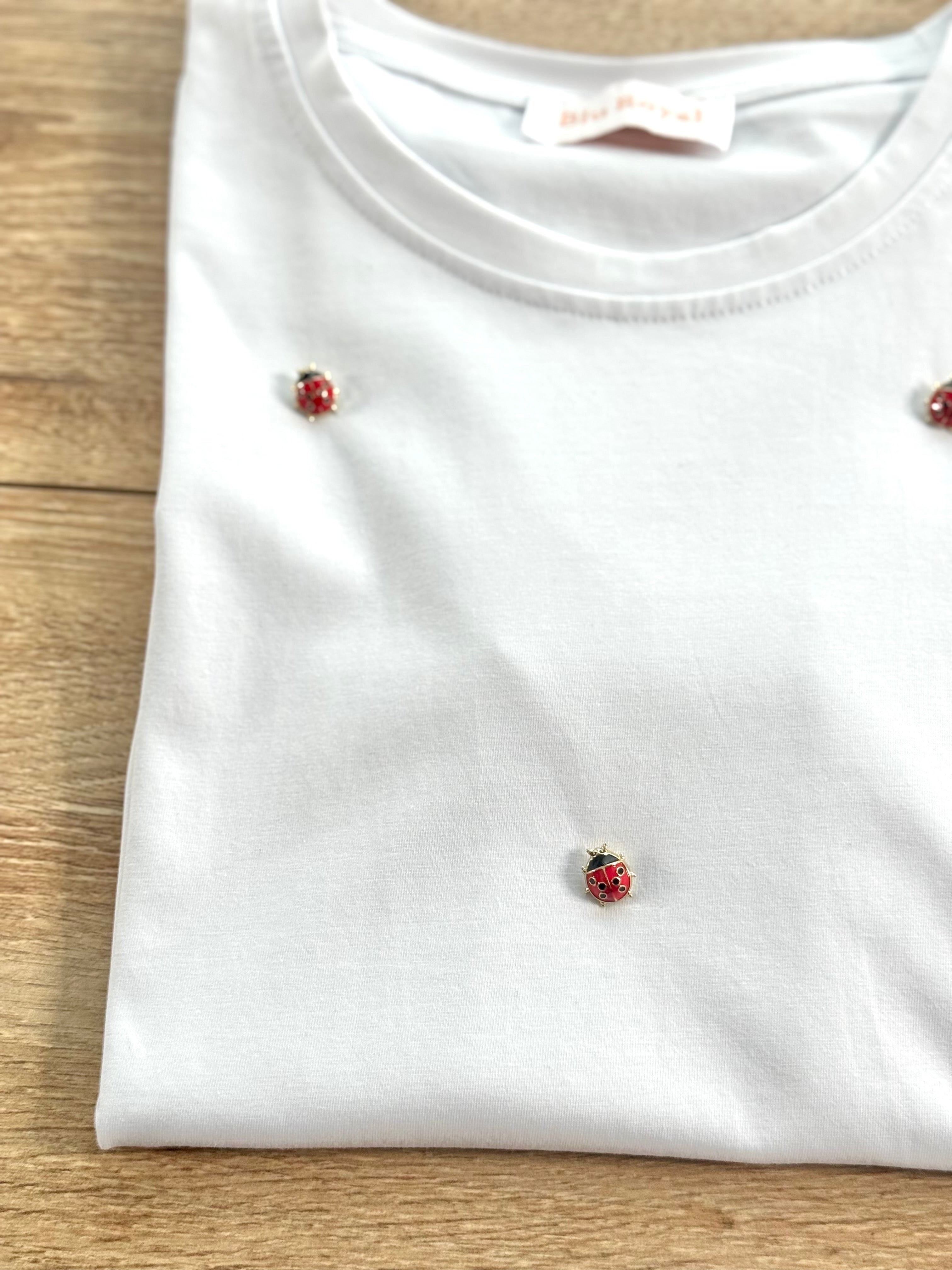TSHIRT FANTASIA RICAMATA