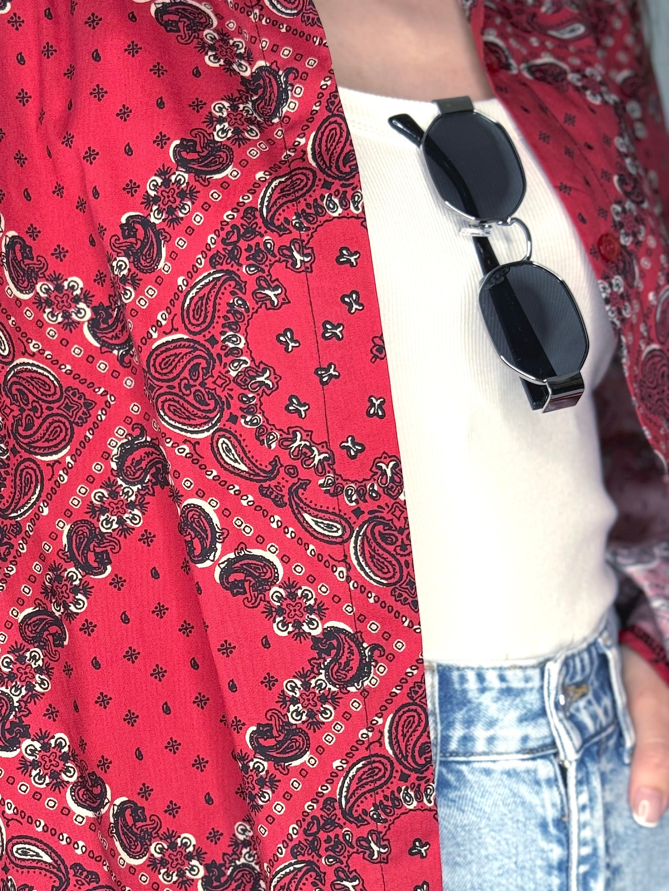 CAMICIA BANDANA