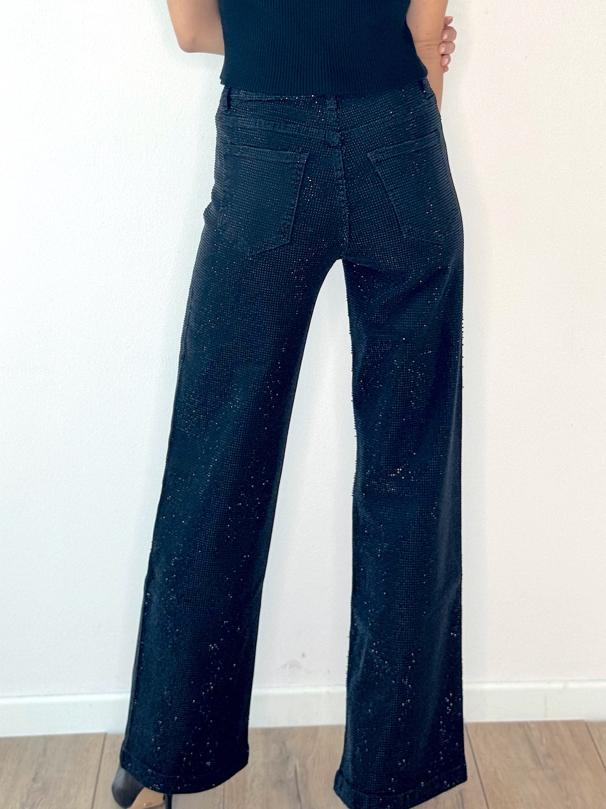 DENIM MIDNIGHT STRASS