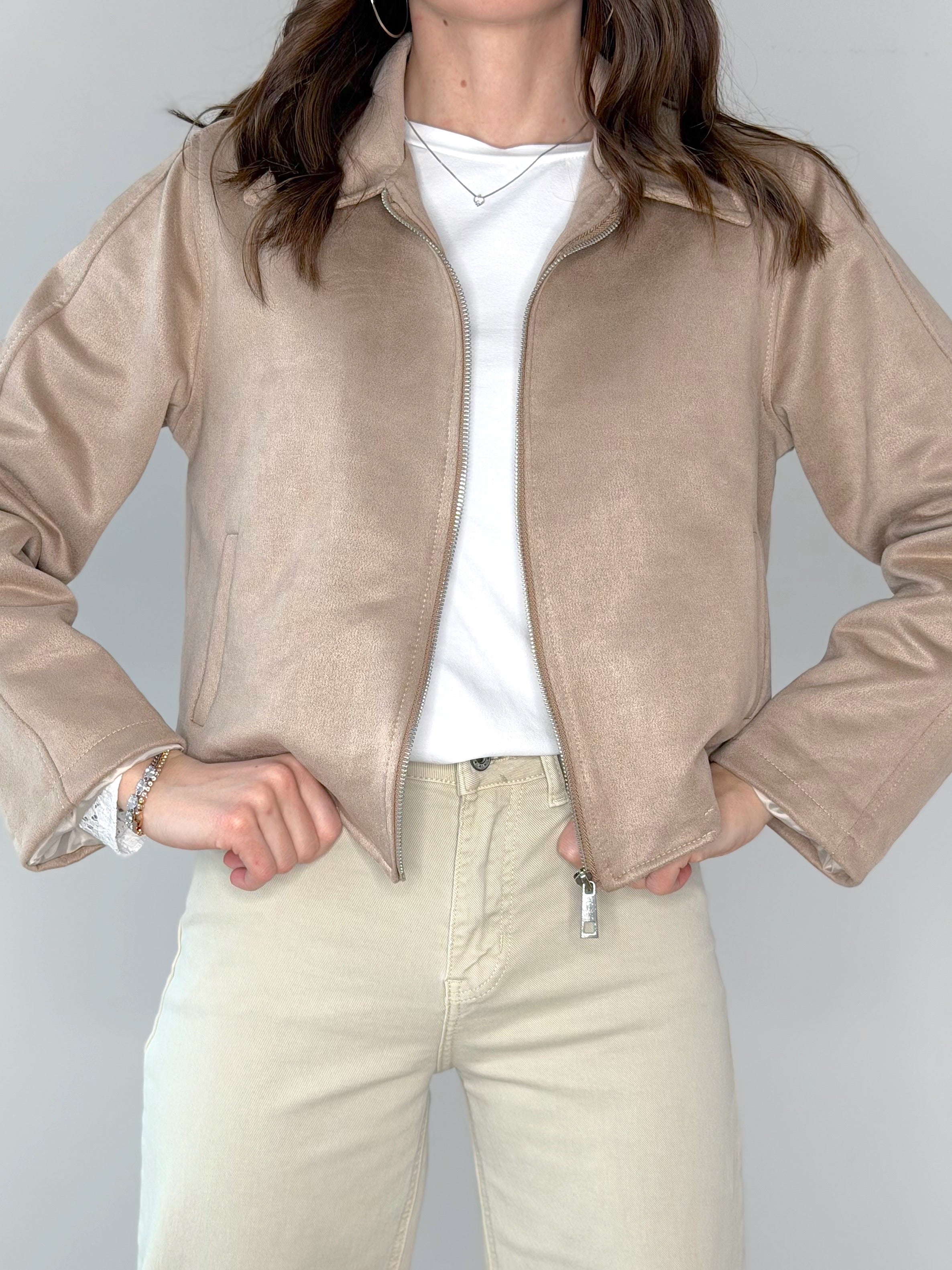 GIACCHINO ECO CAMOSCIO BEIGE