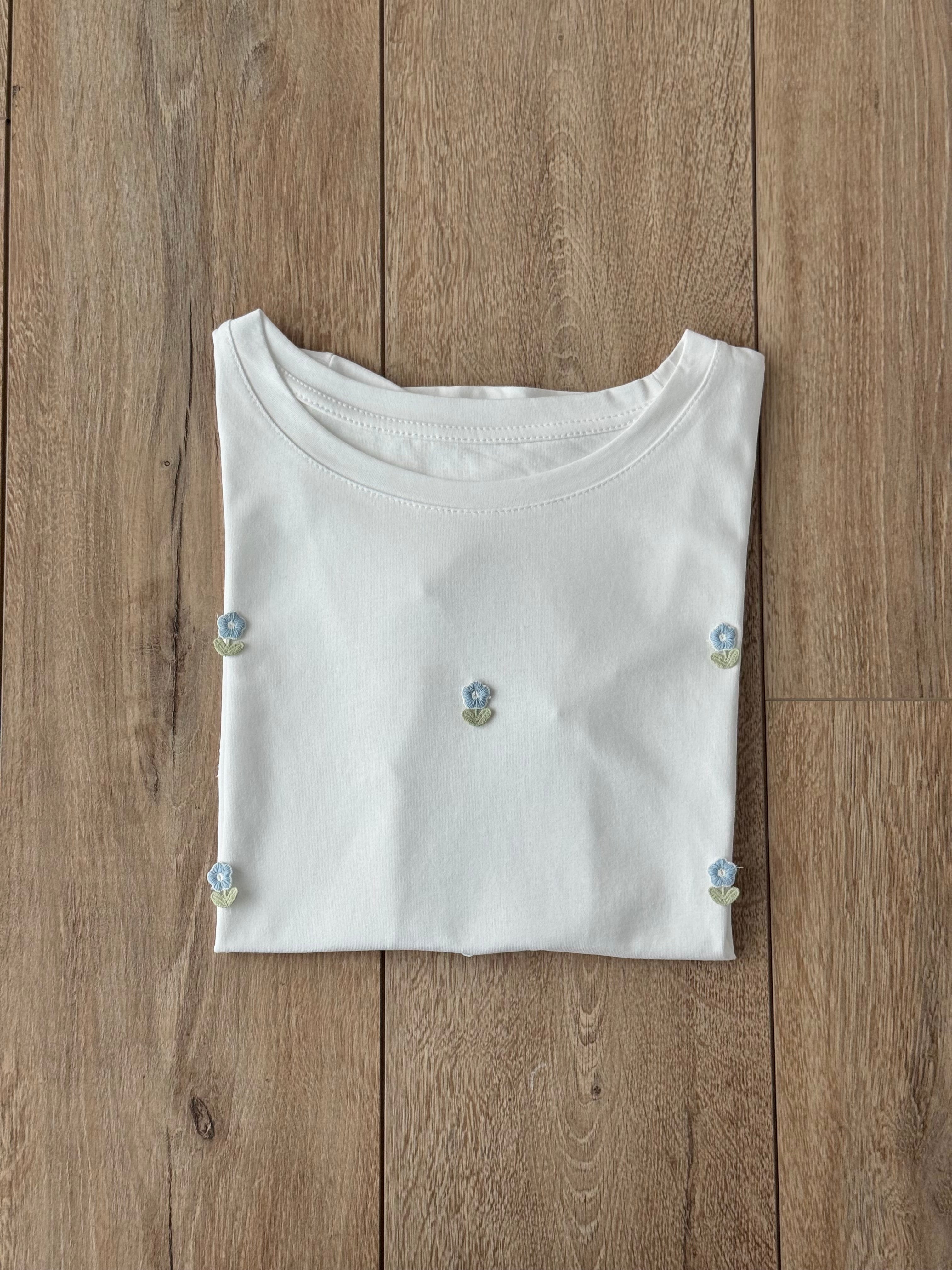 TSHIRT FANTASIA RICAMATA