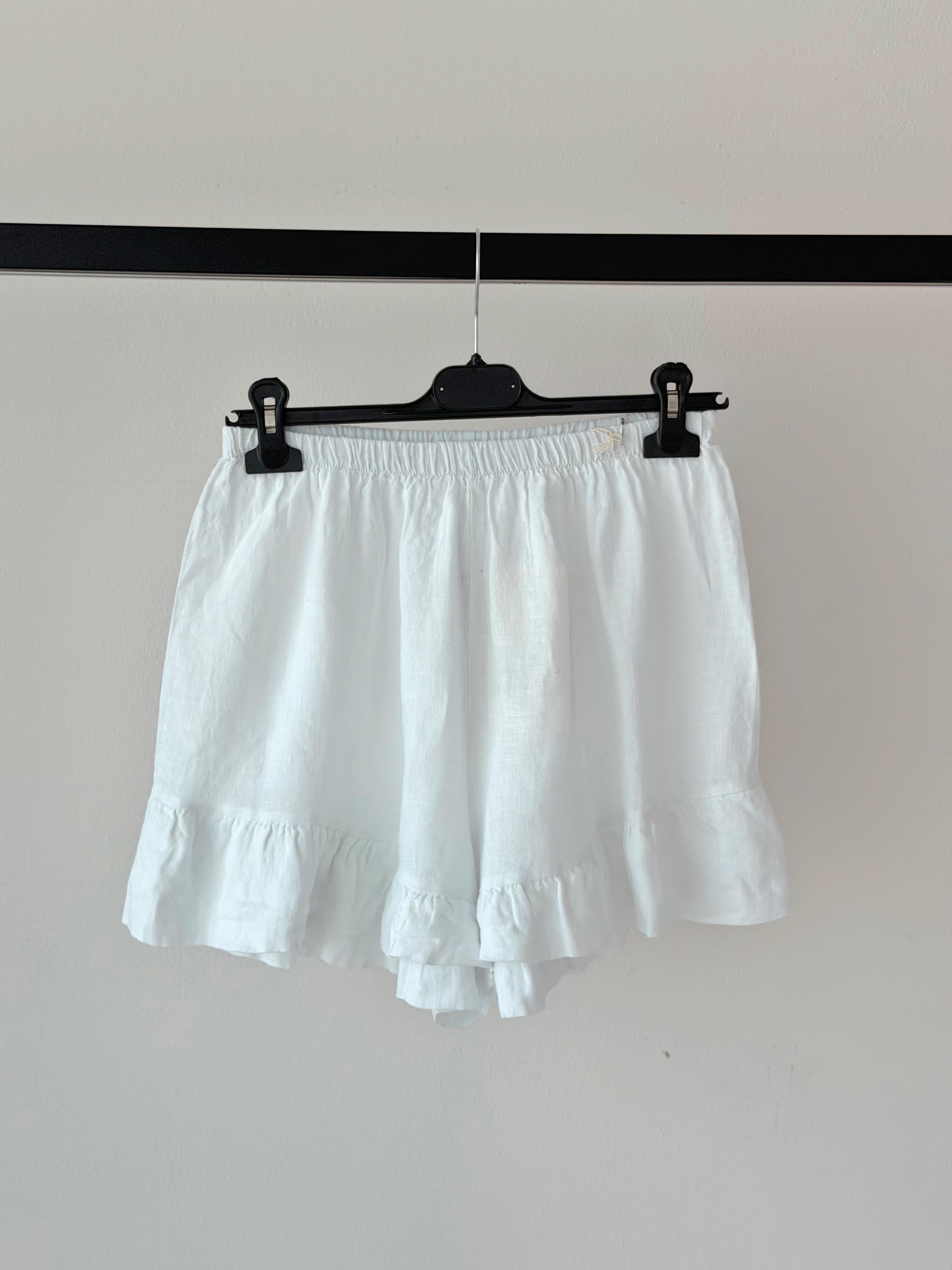 SHORTS VOLLANT 100% LINO