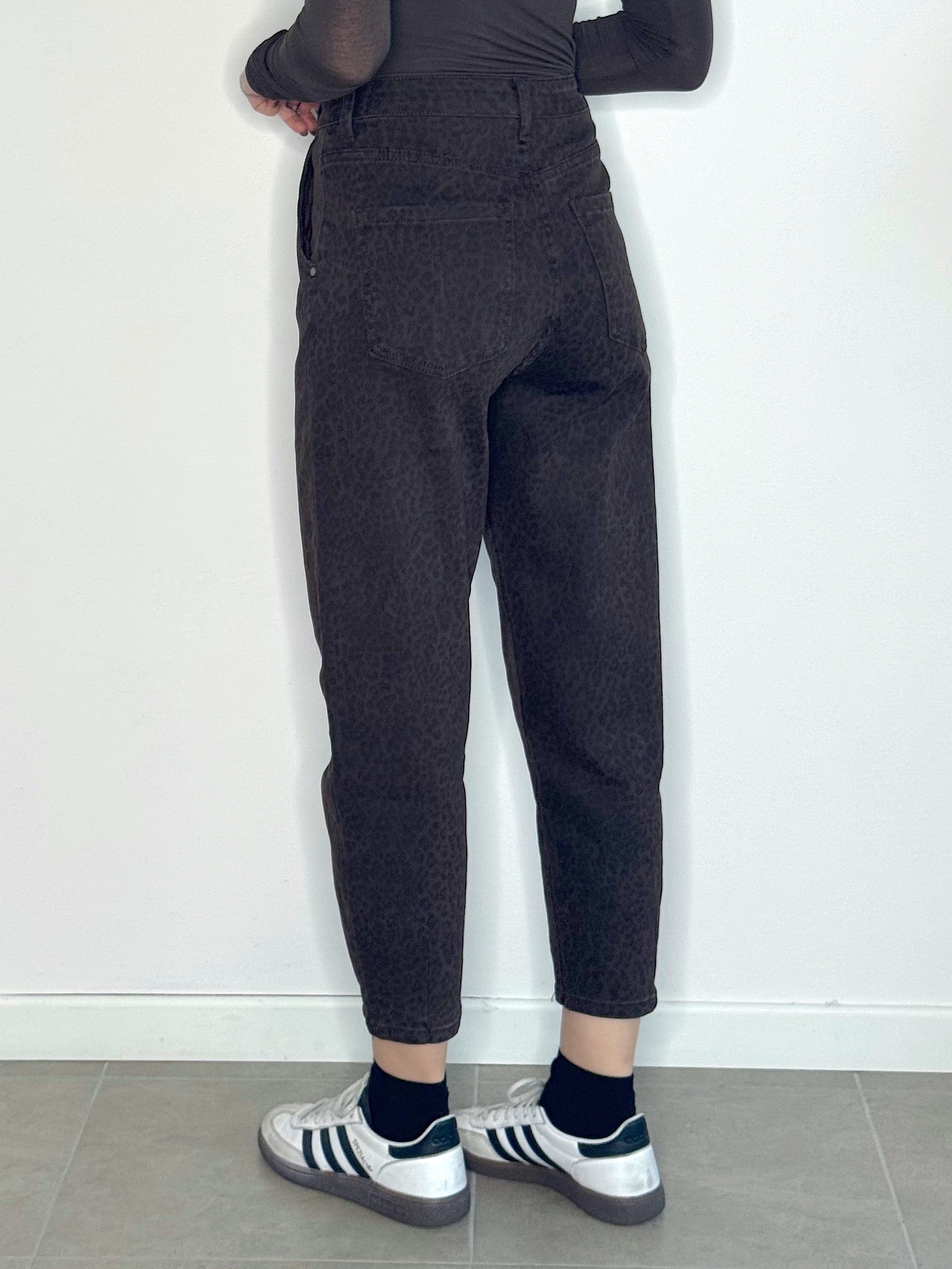 DENIM CHOCOLATE ANIMALIER MOM