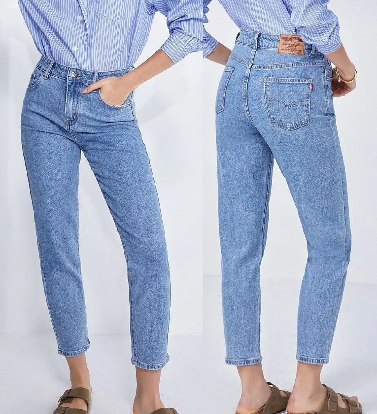 Jeans MOM Lavaggio Medio