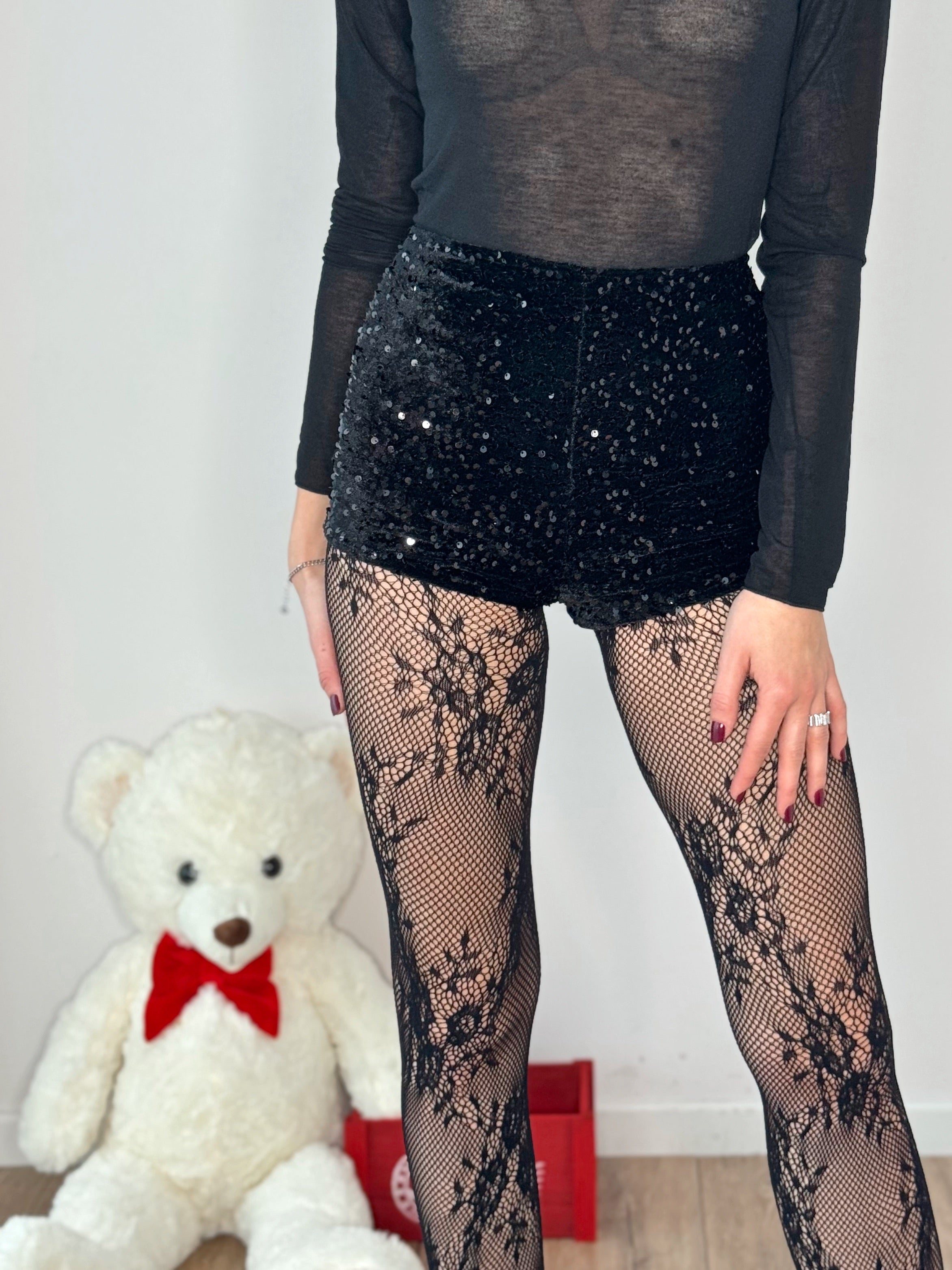 COULOTTE CINIGLIA E PAILETTES