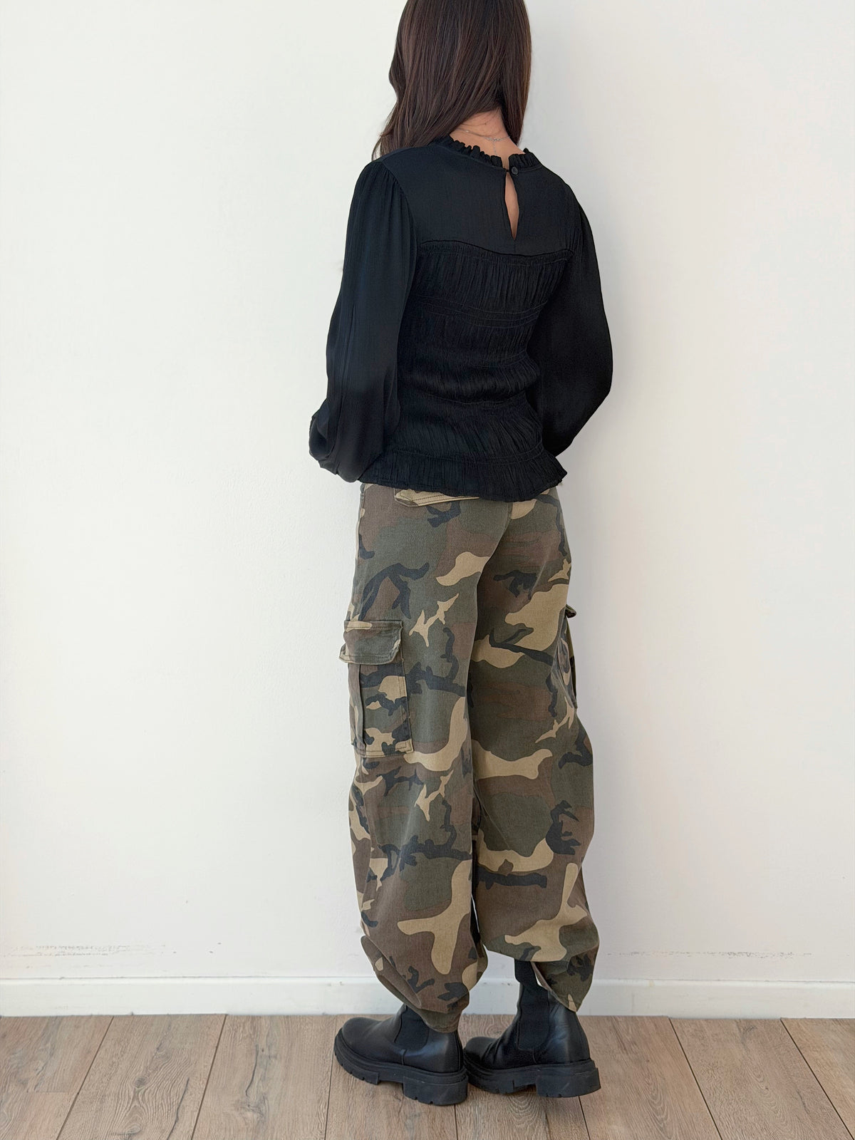 DENIM CARGO CAMOUFLAGE