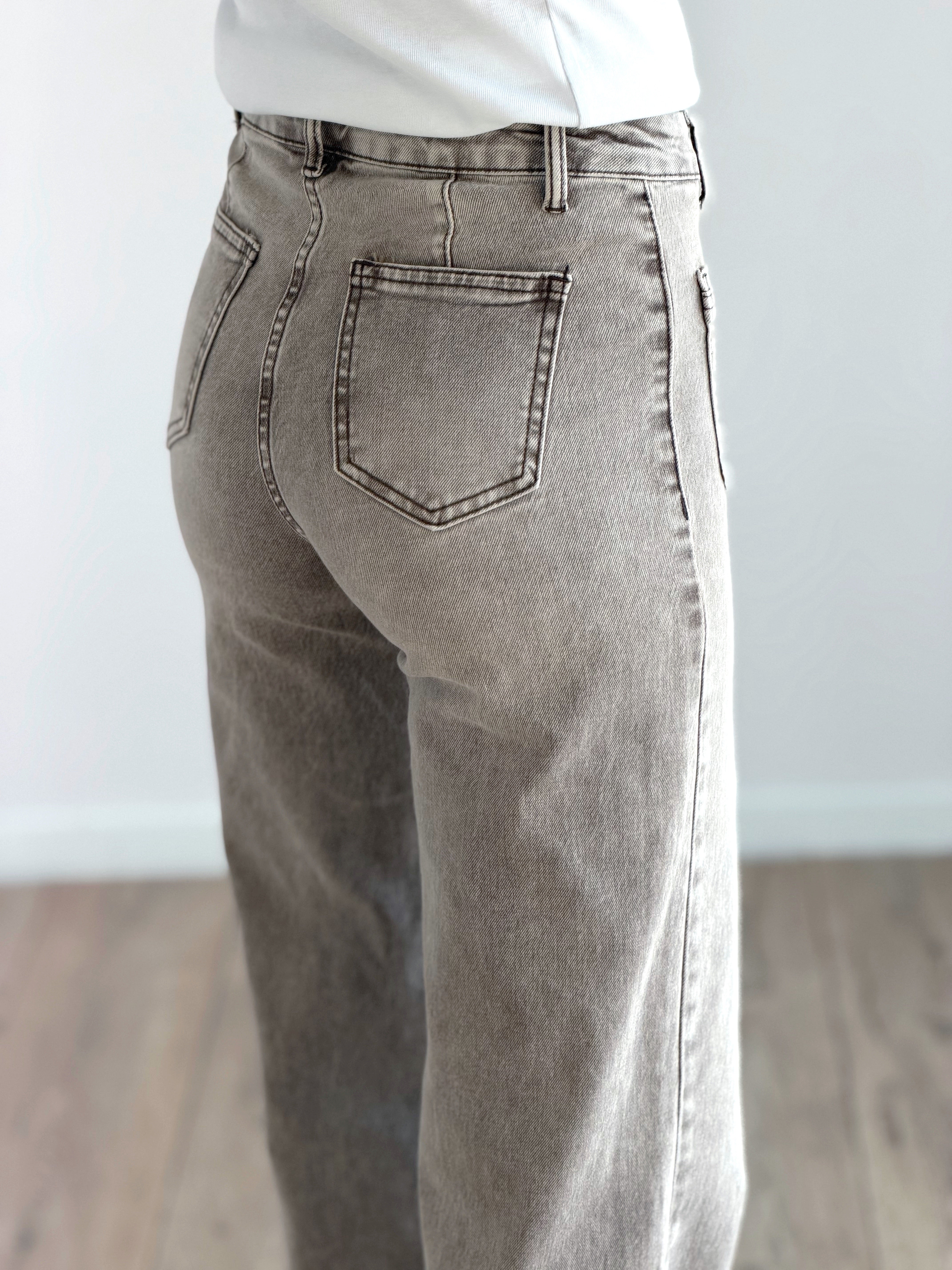 DENIM SABBIA CON TASCHINE