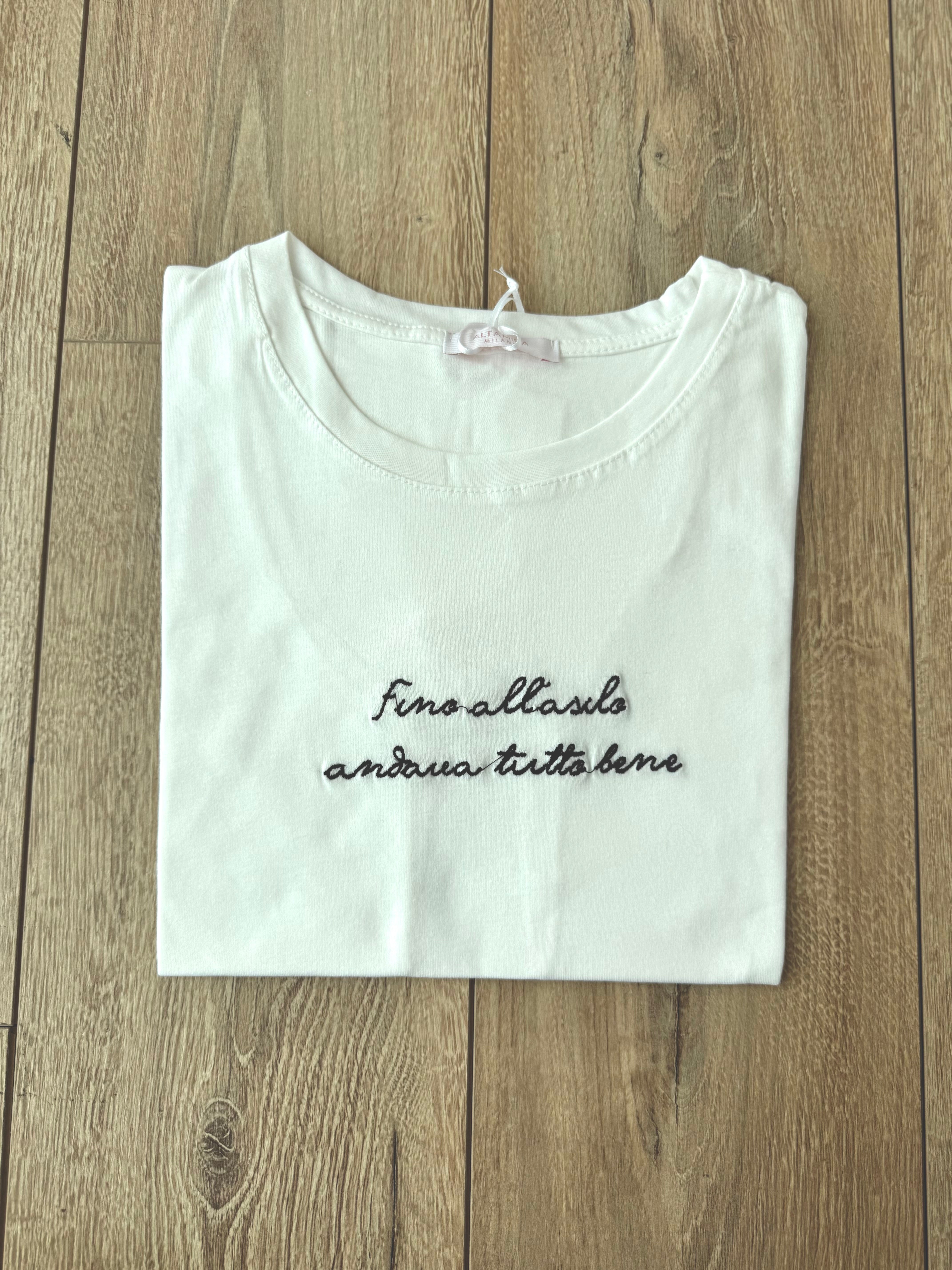Tshirt con scritte