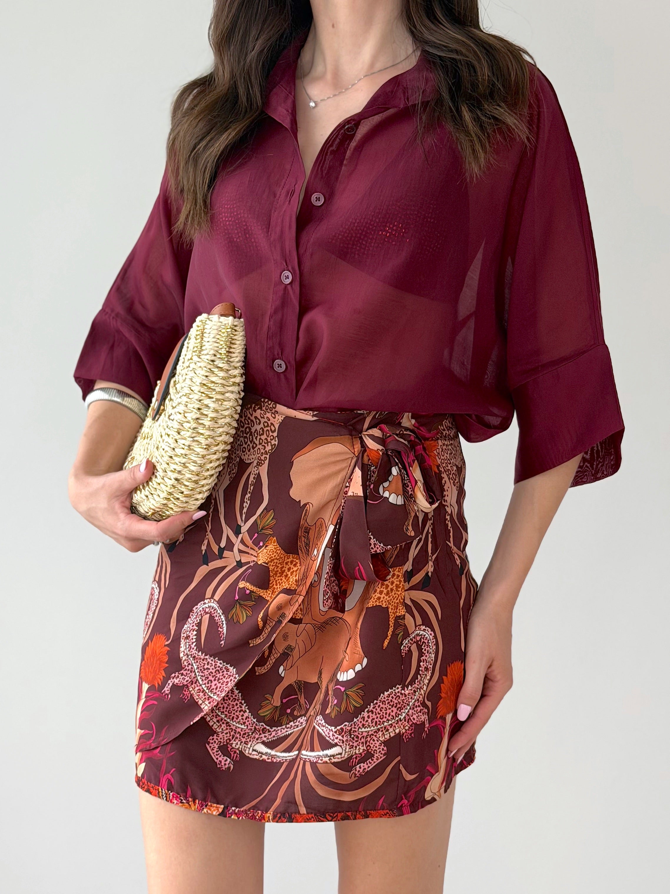 CAMICIA VELATA