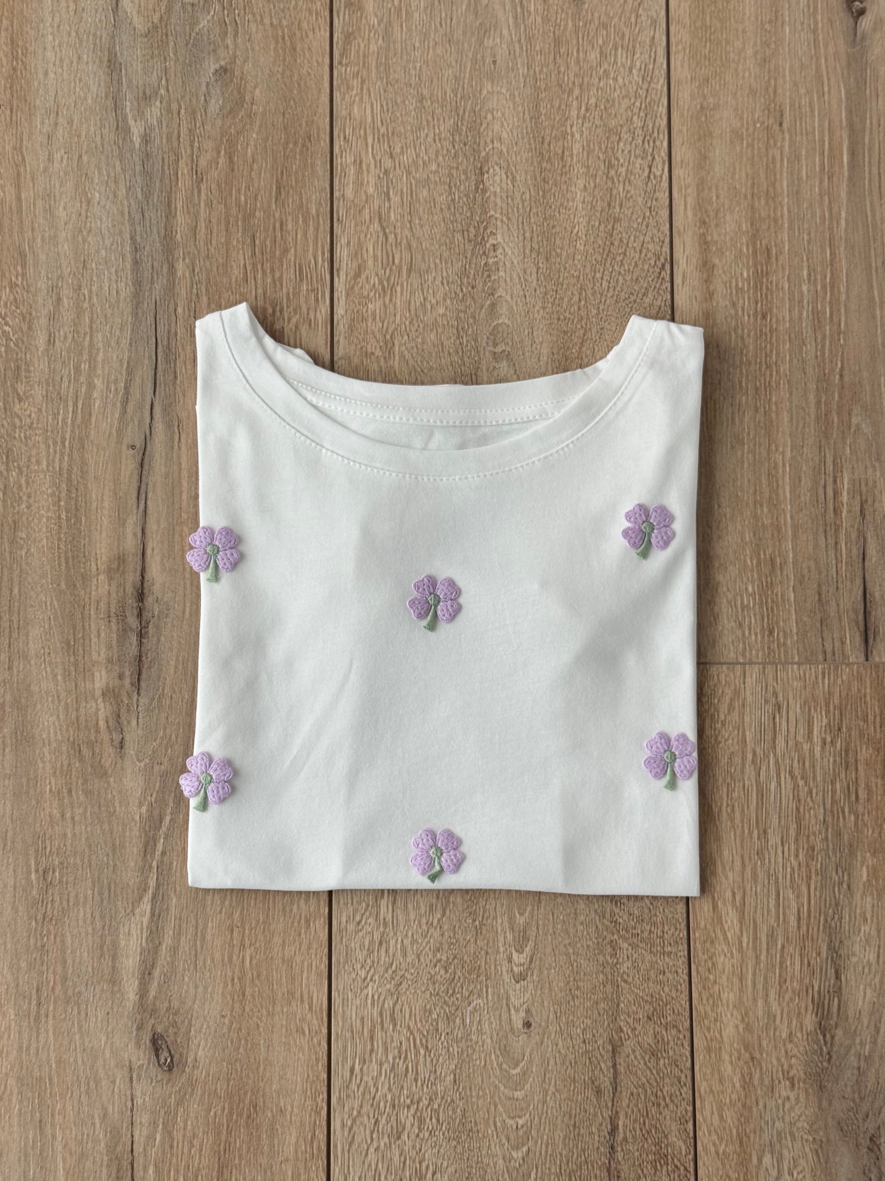 TSHIRT FANTASIA RICAMATA