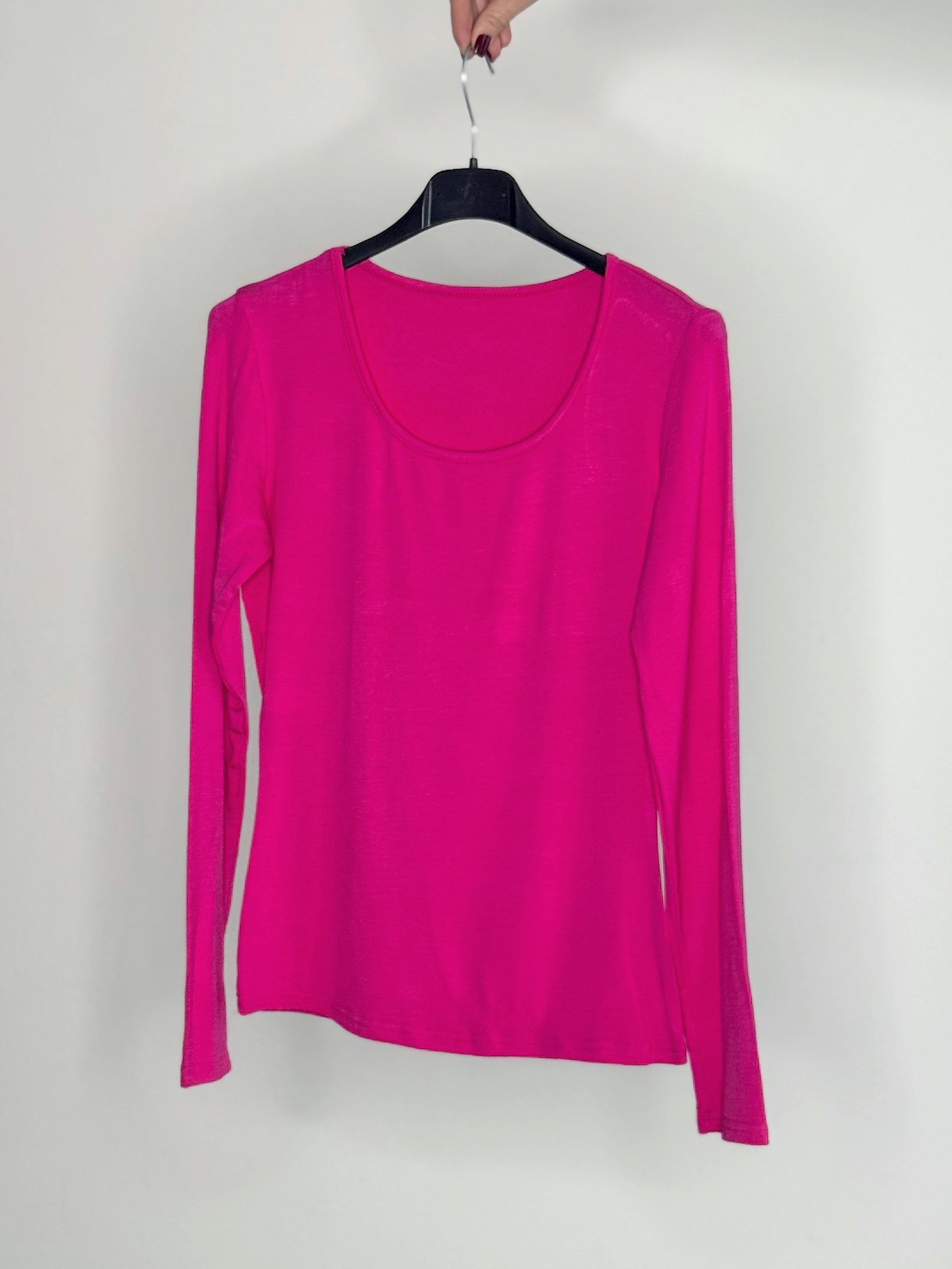 MAGLIONCINO GIROCOLLO FELPATO ALL’INTERNO