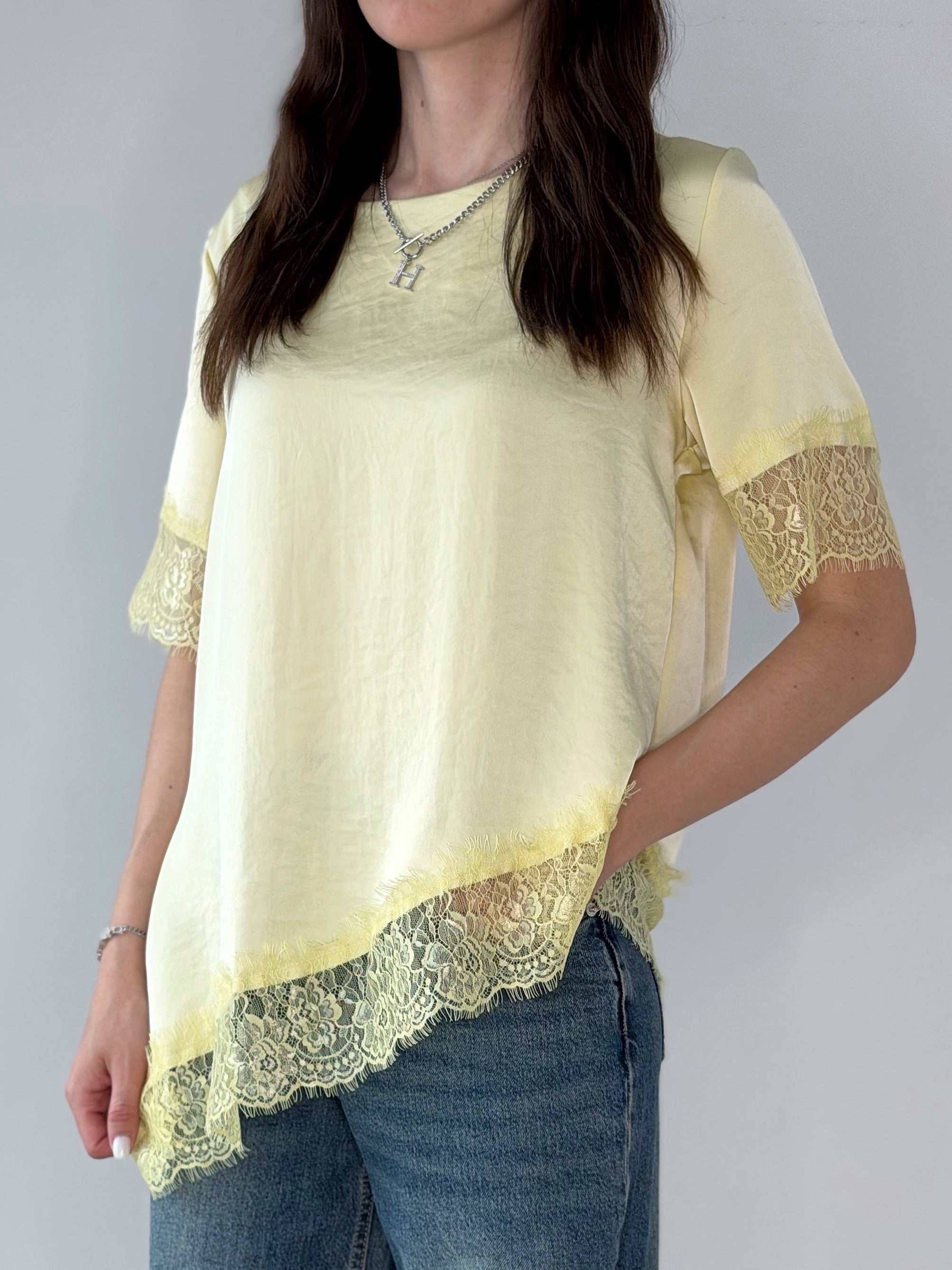 TSHIRT RASO & PIZZO