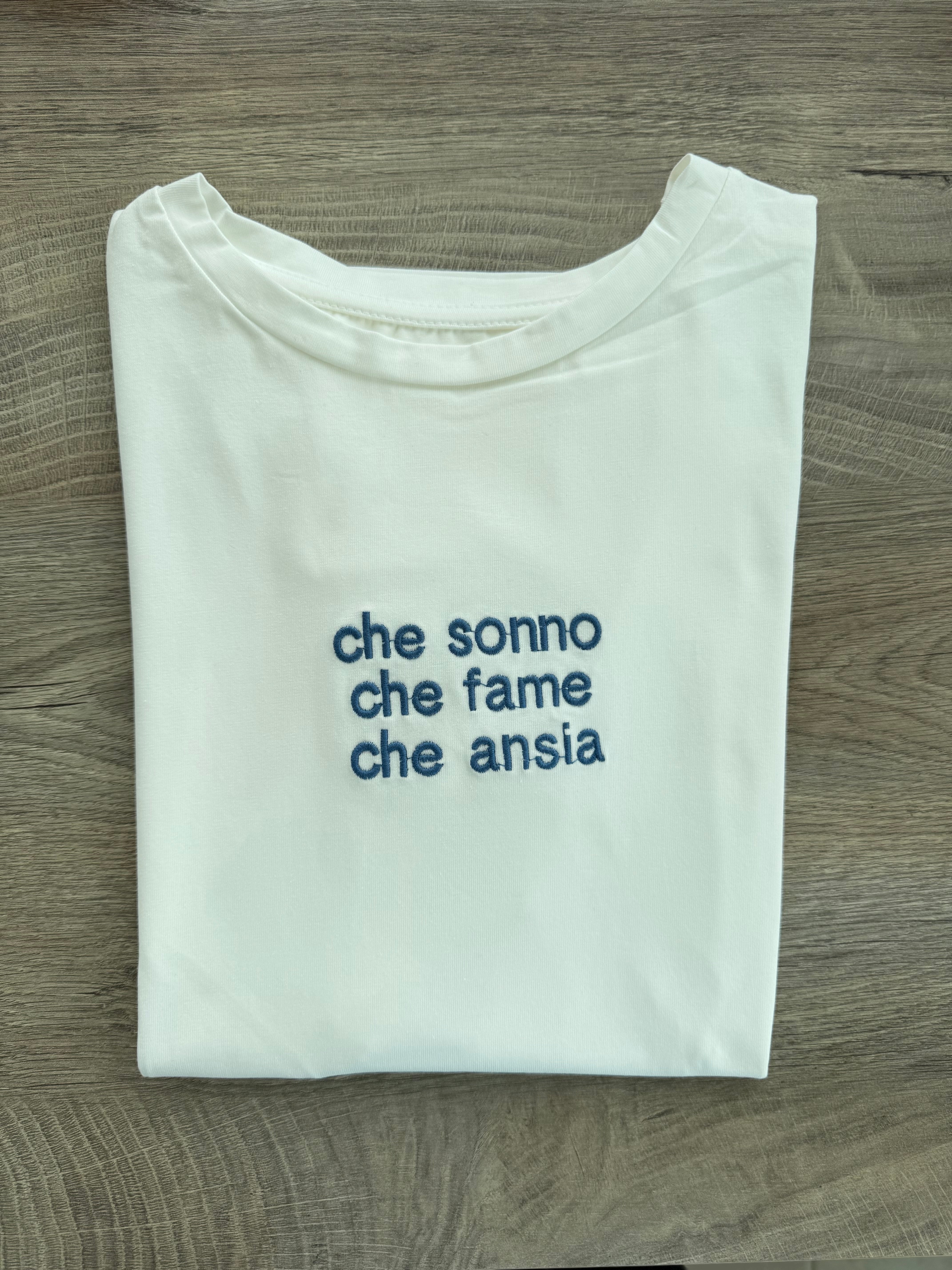 Tshirt con scritte