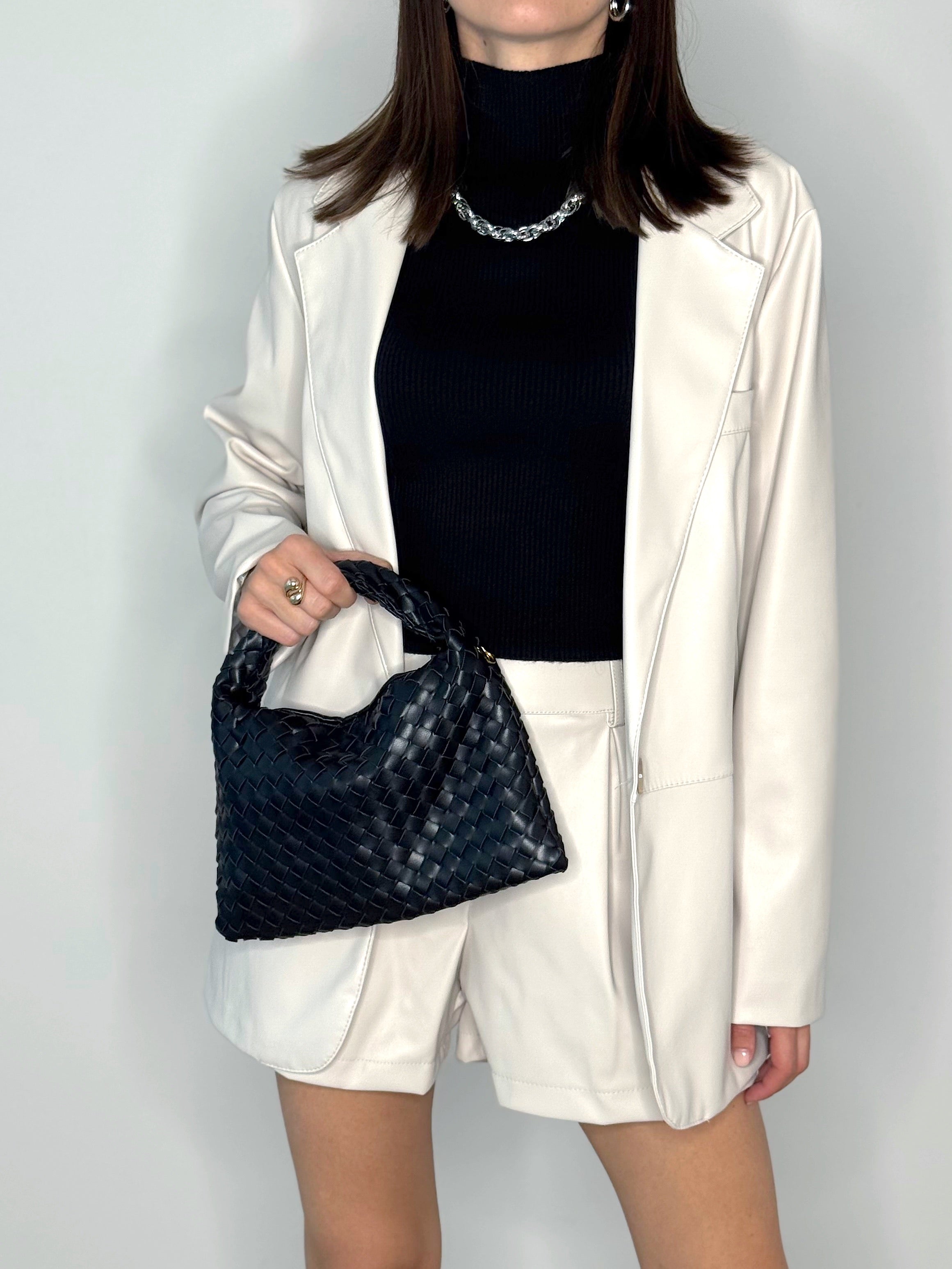 COORDINATO ECOPELLE BEIGE