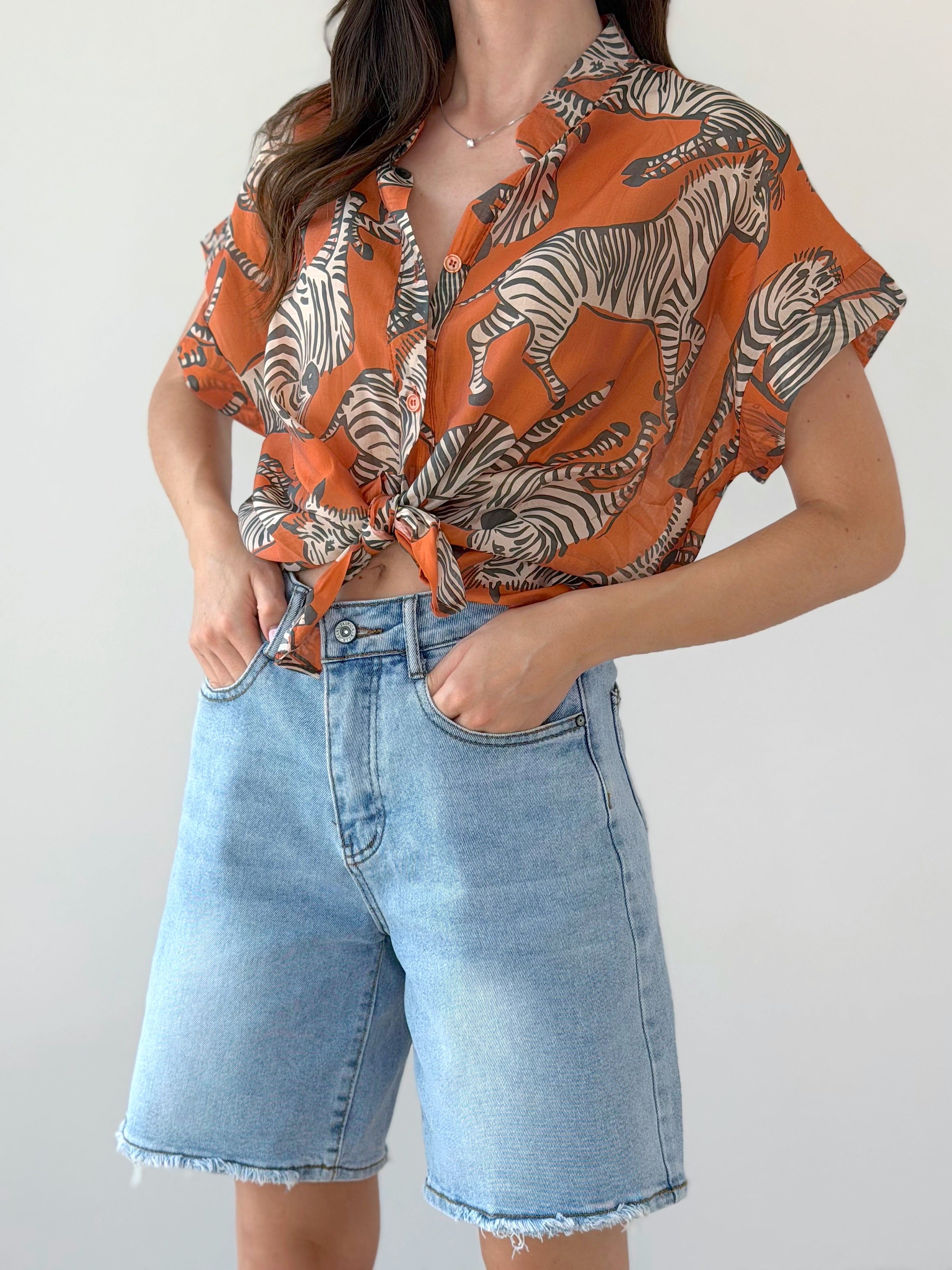 CAMICIA ZEBRATA