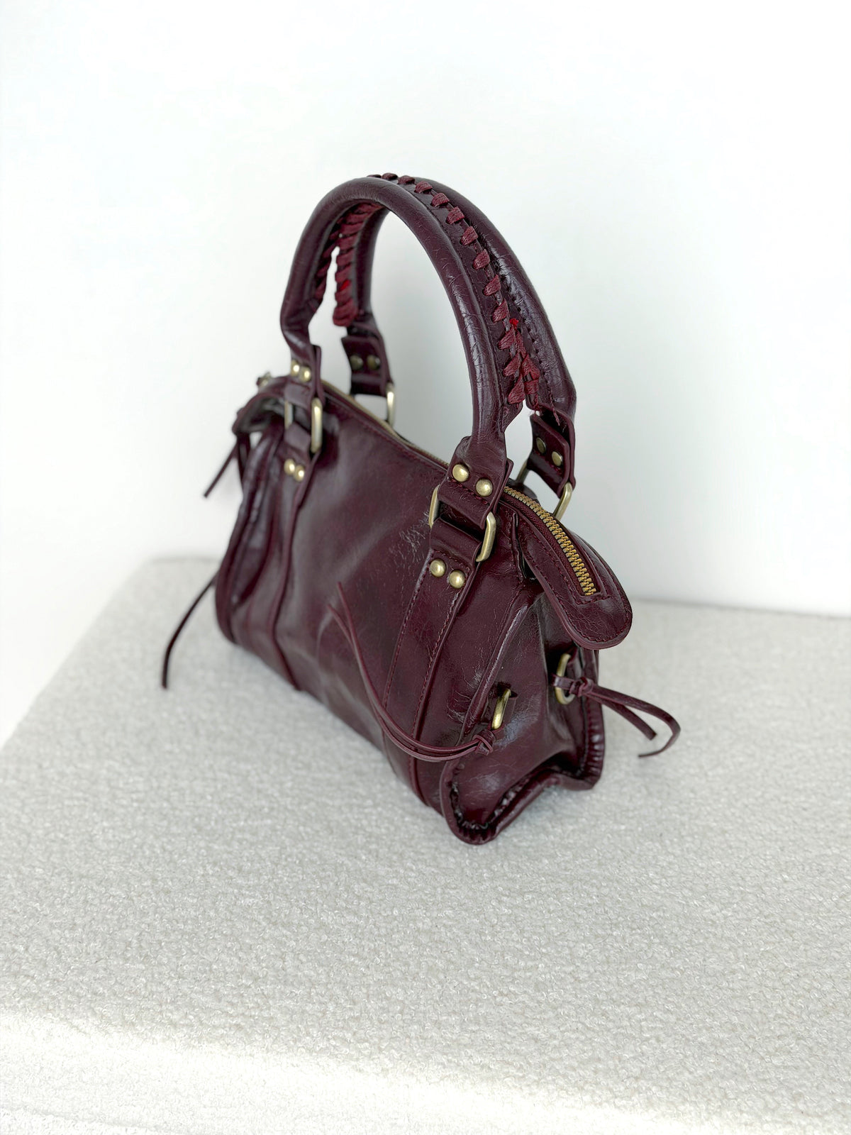 BORSA “ CITY “ IN ECOPELLE CON TRACOLLA