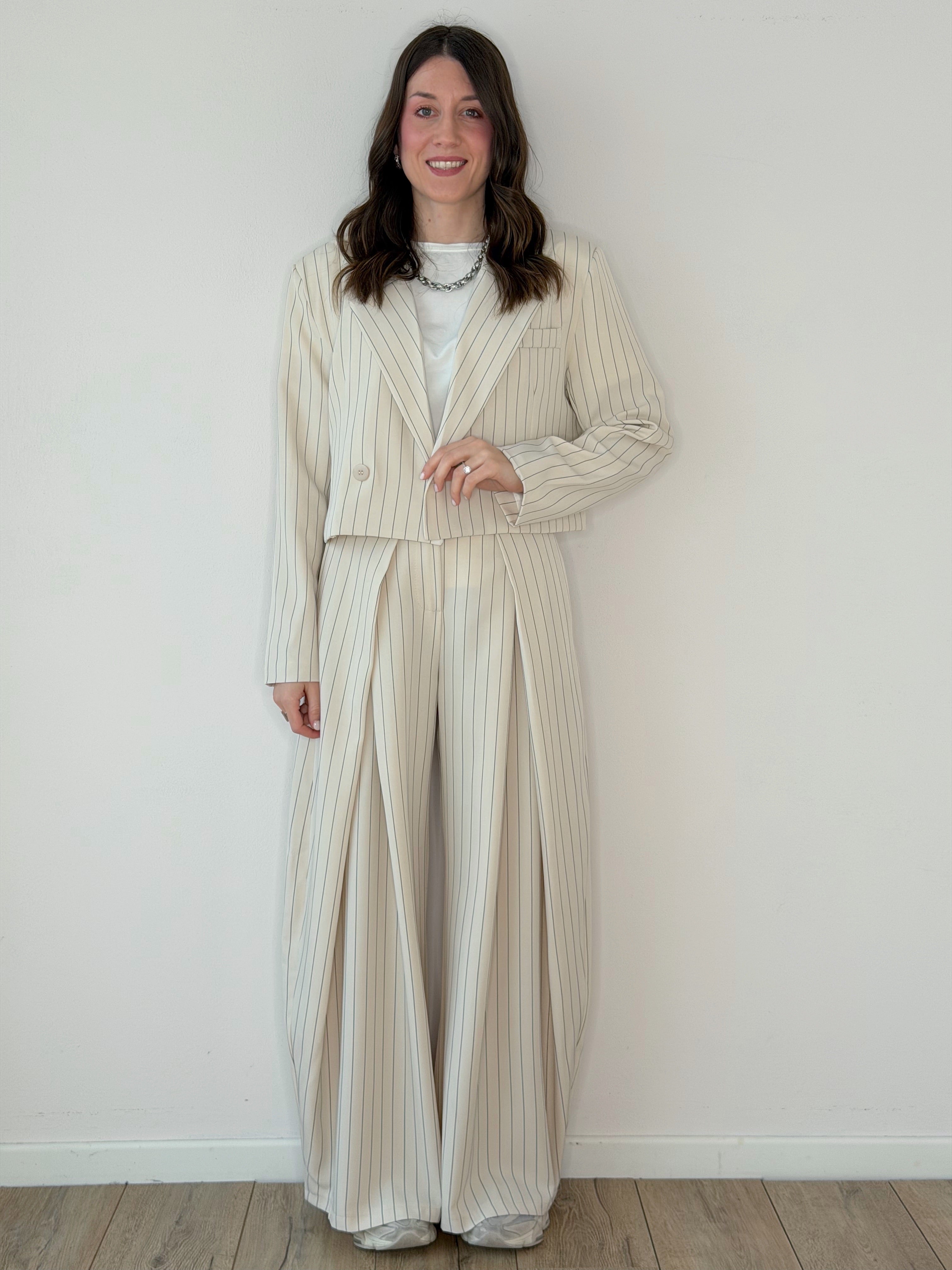 COORDINATO BALLOON GESSATO