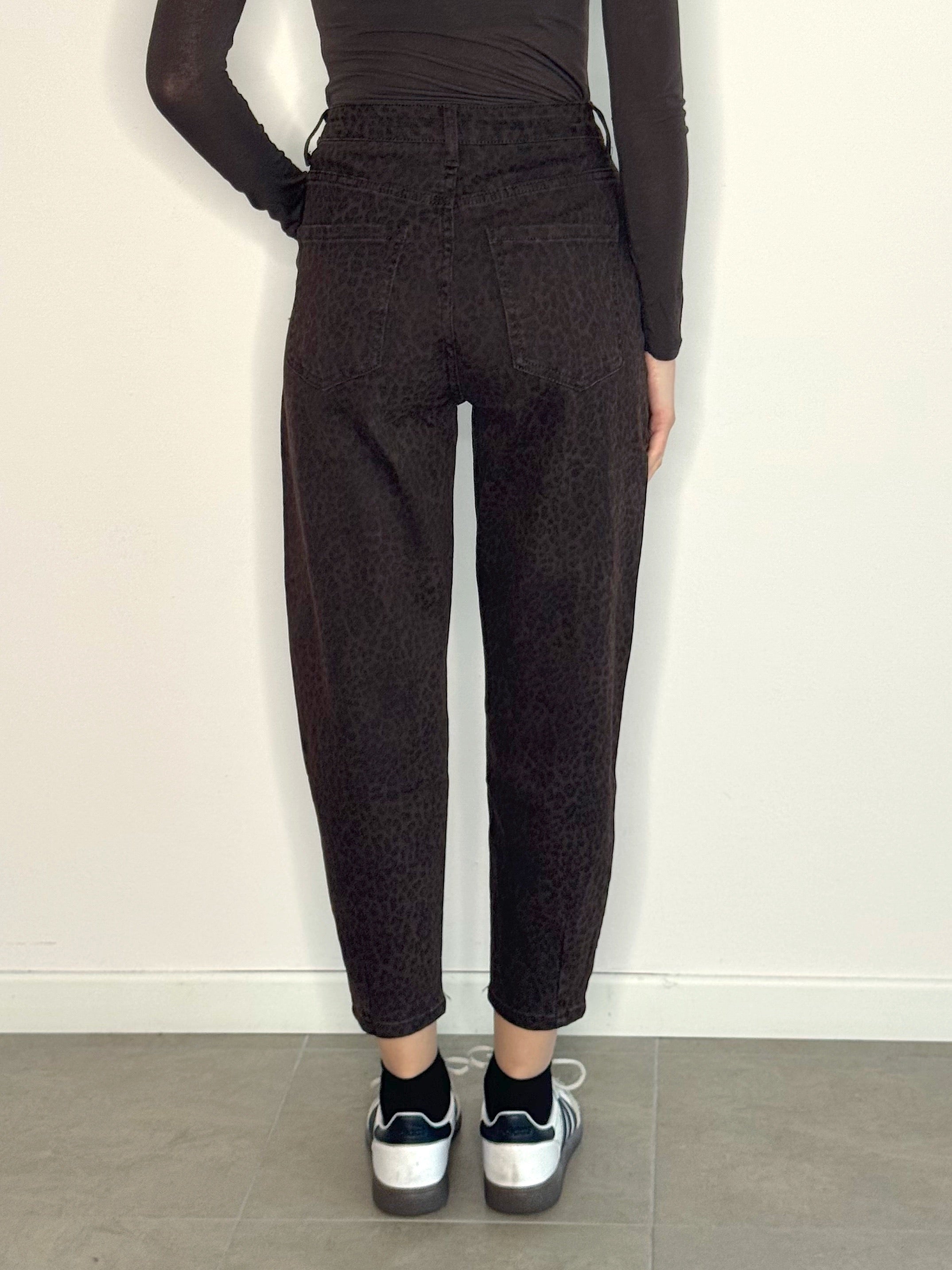 DENIM CHOCOLATE ANIMALIER MOM