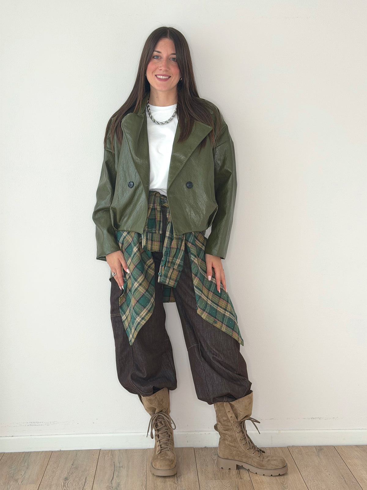 GIACCONE ECOPELLE OVERSIZE