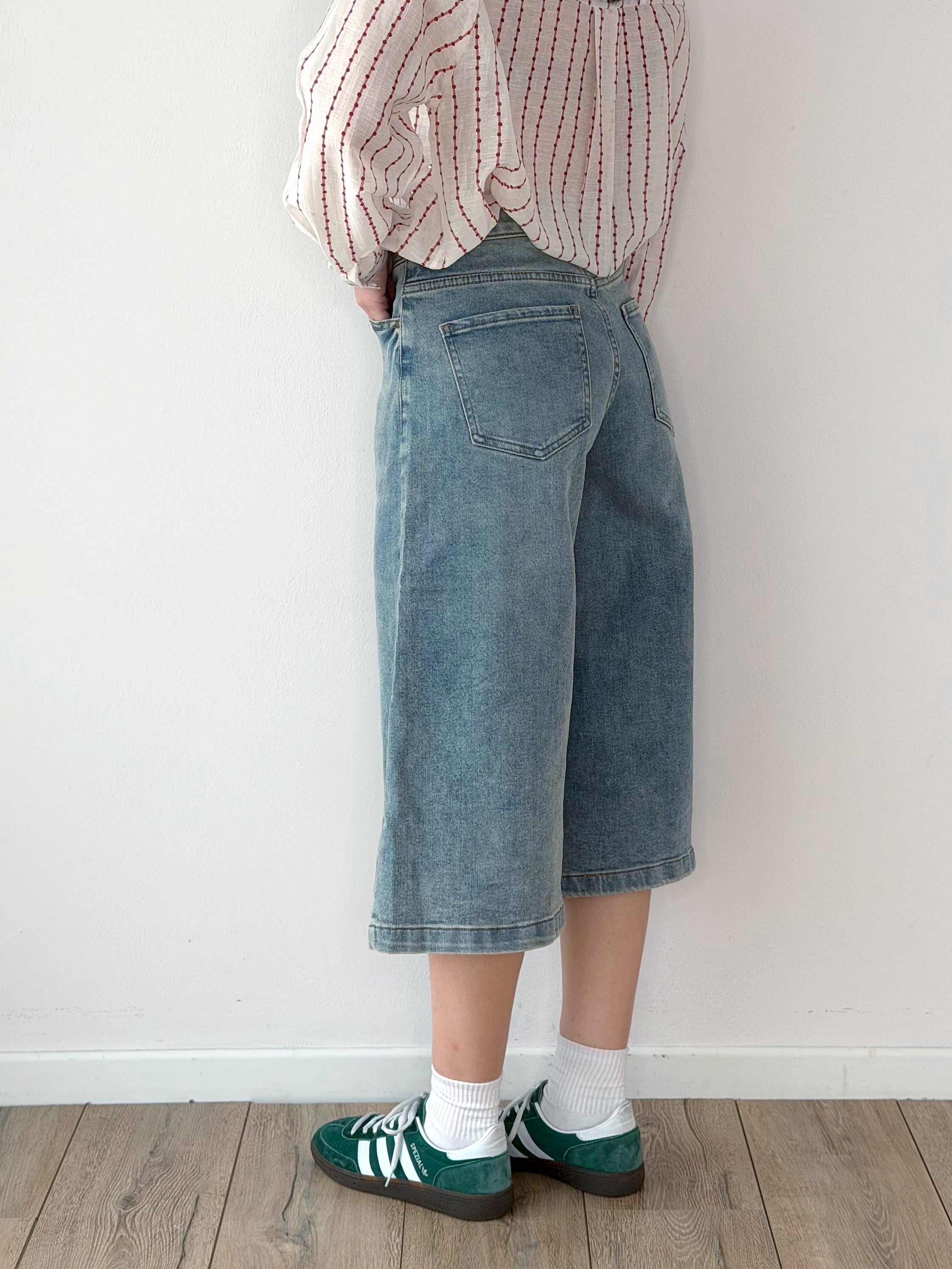 BERMUDA IN DENIM