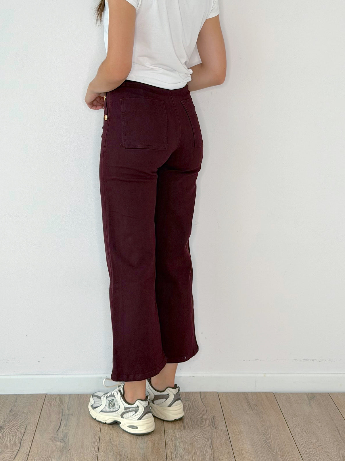DENIM CON BOTTONI