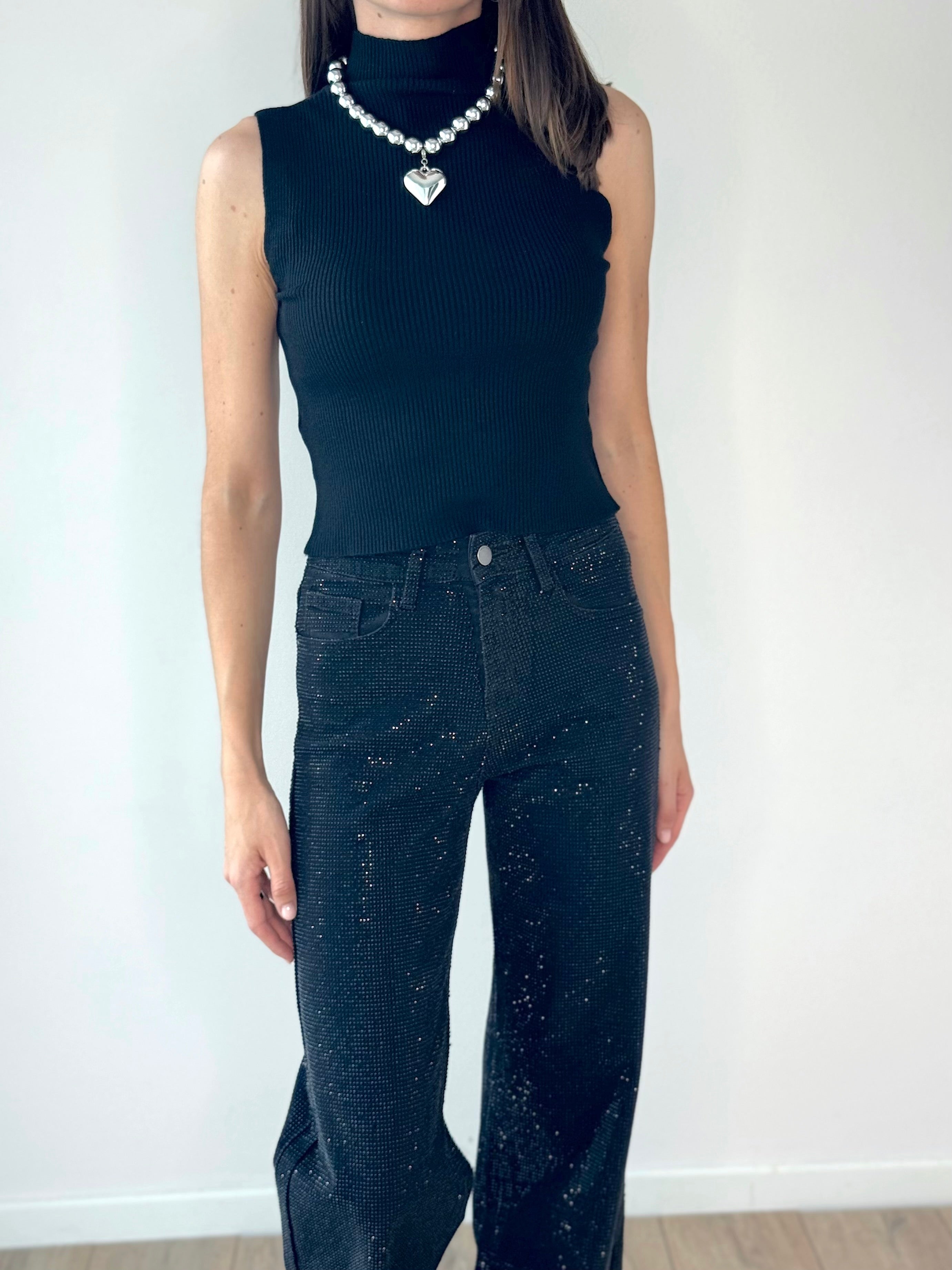 DENIM MIDNIGHT STRASS