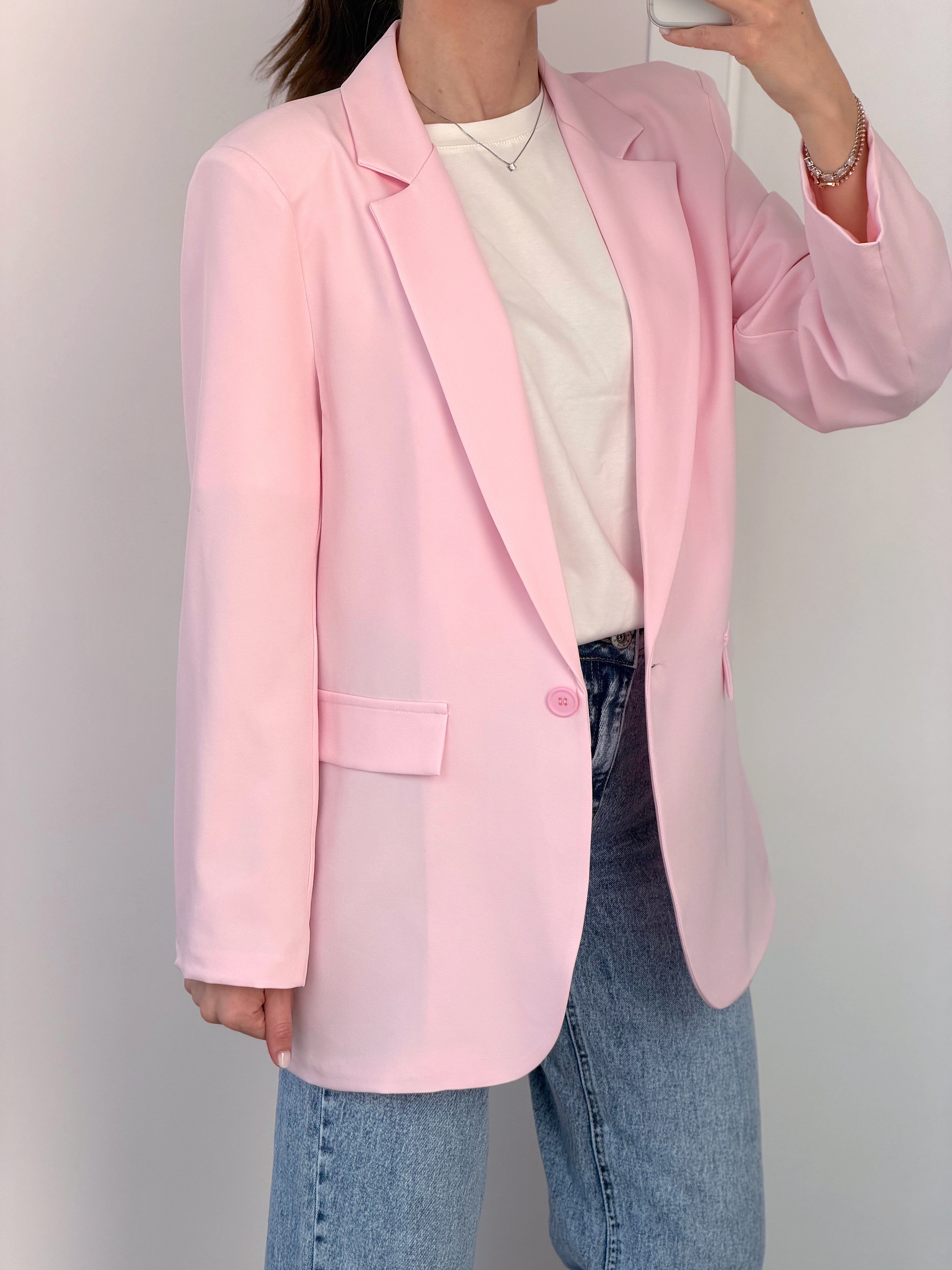 GIACCA SPRING ROSA