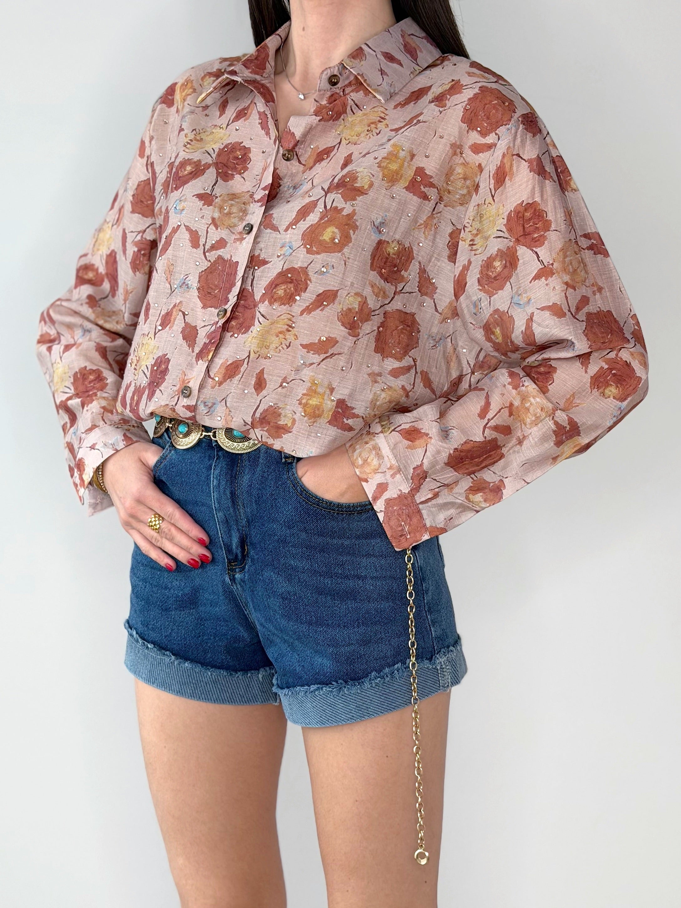 CAMICIA GIORGIA ( CON STRASS )