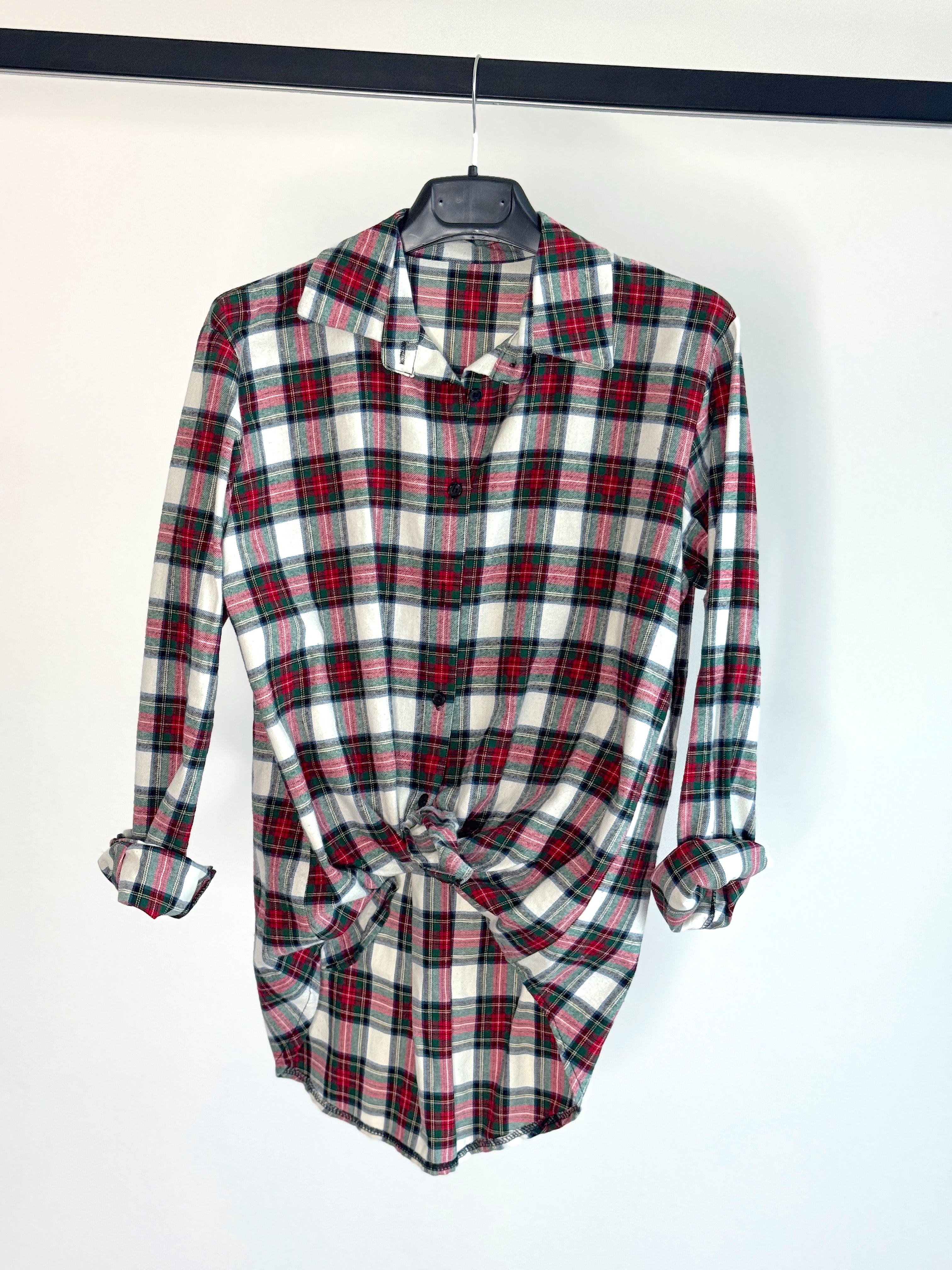 CAMICIA TARTAN IN FLANELLA