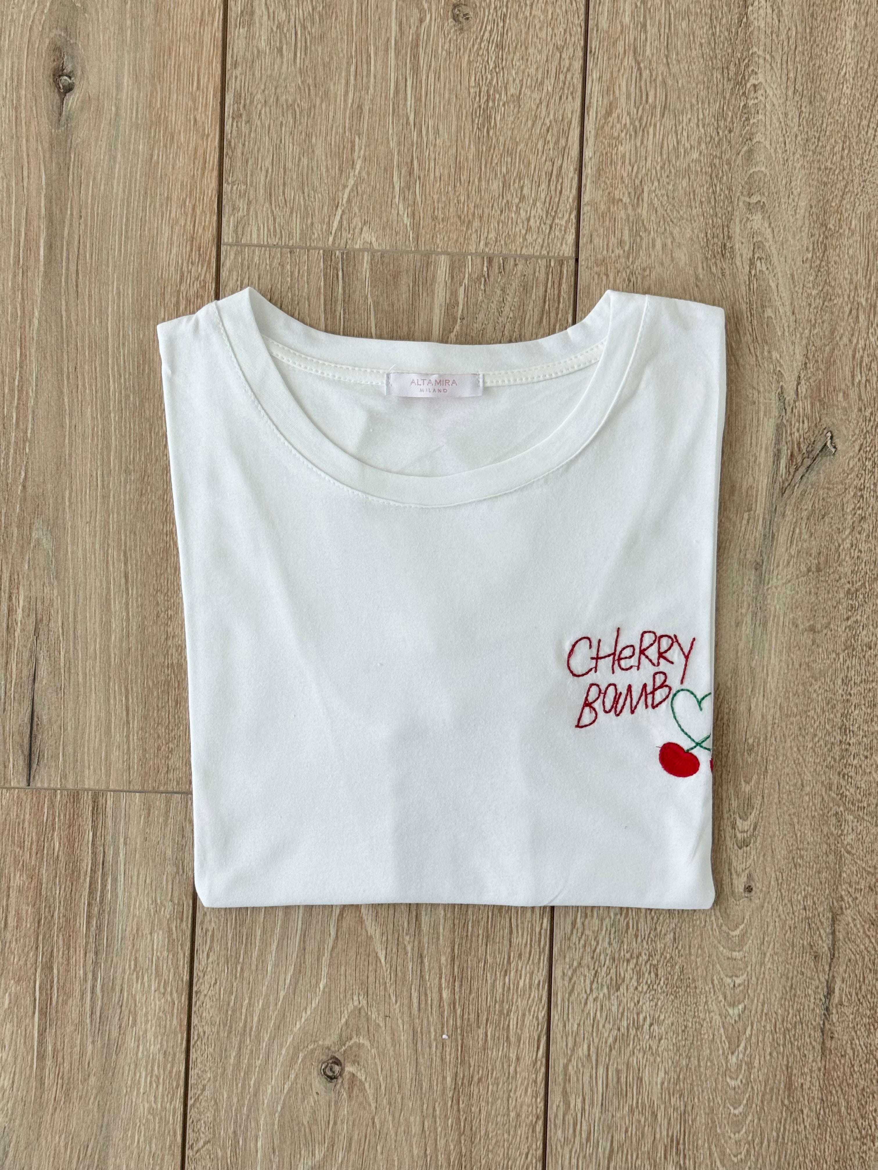 TSHIRT FANTASIA RICAMATA