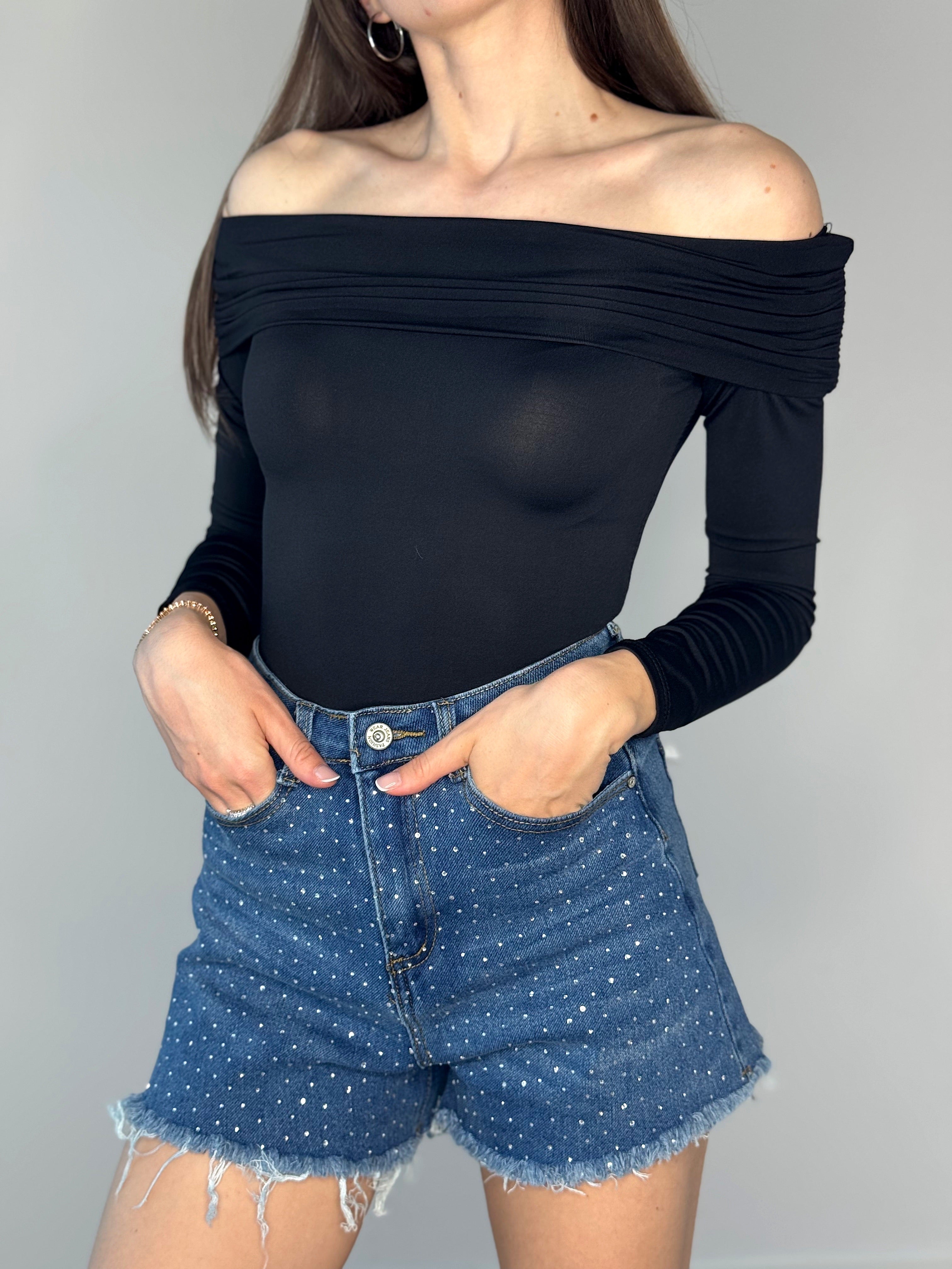 Body Microfibra Risvolto