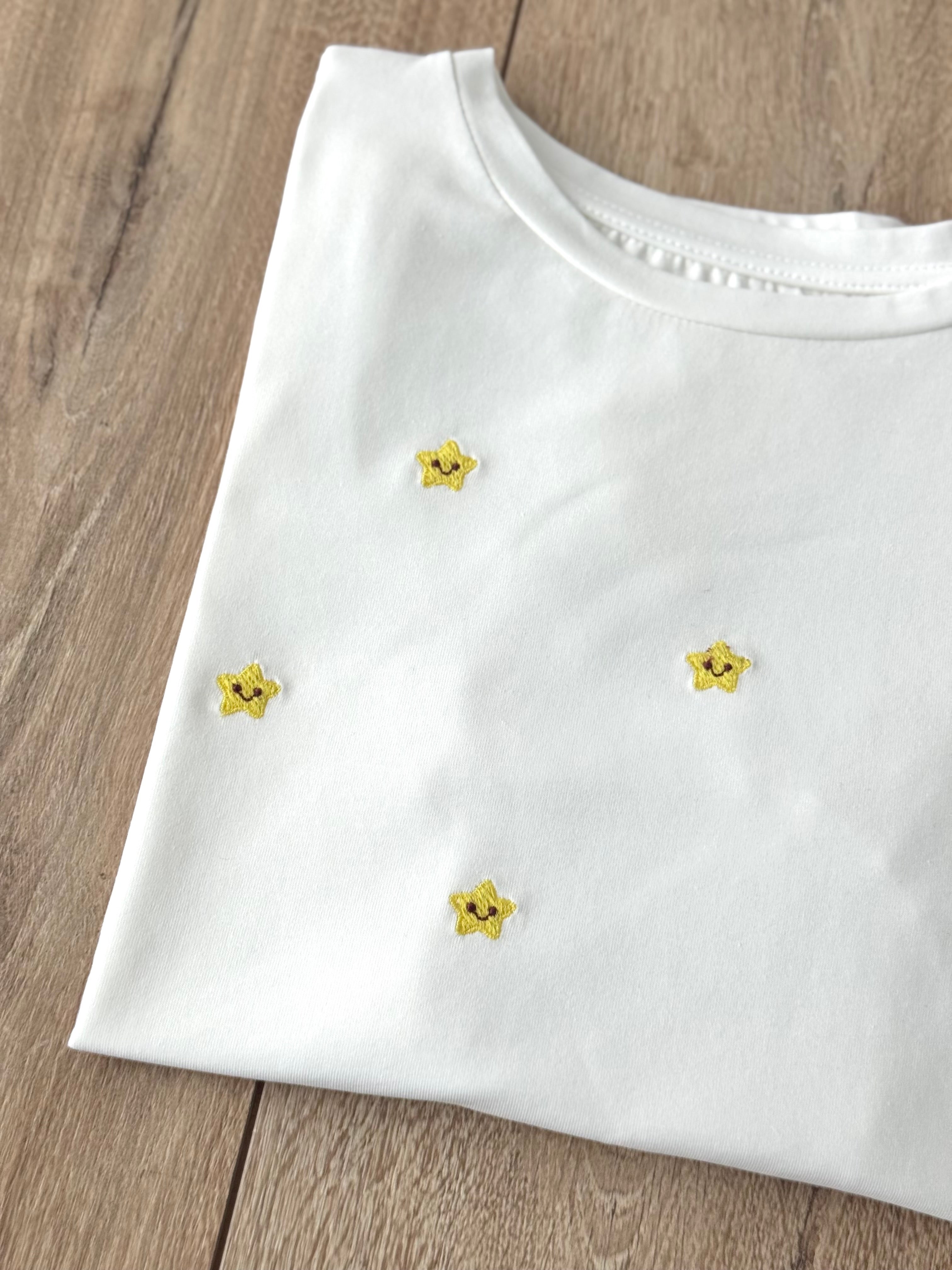 TSHIRT FANTASIA RICAMATA